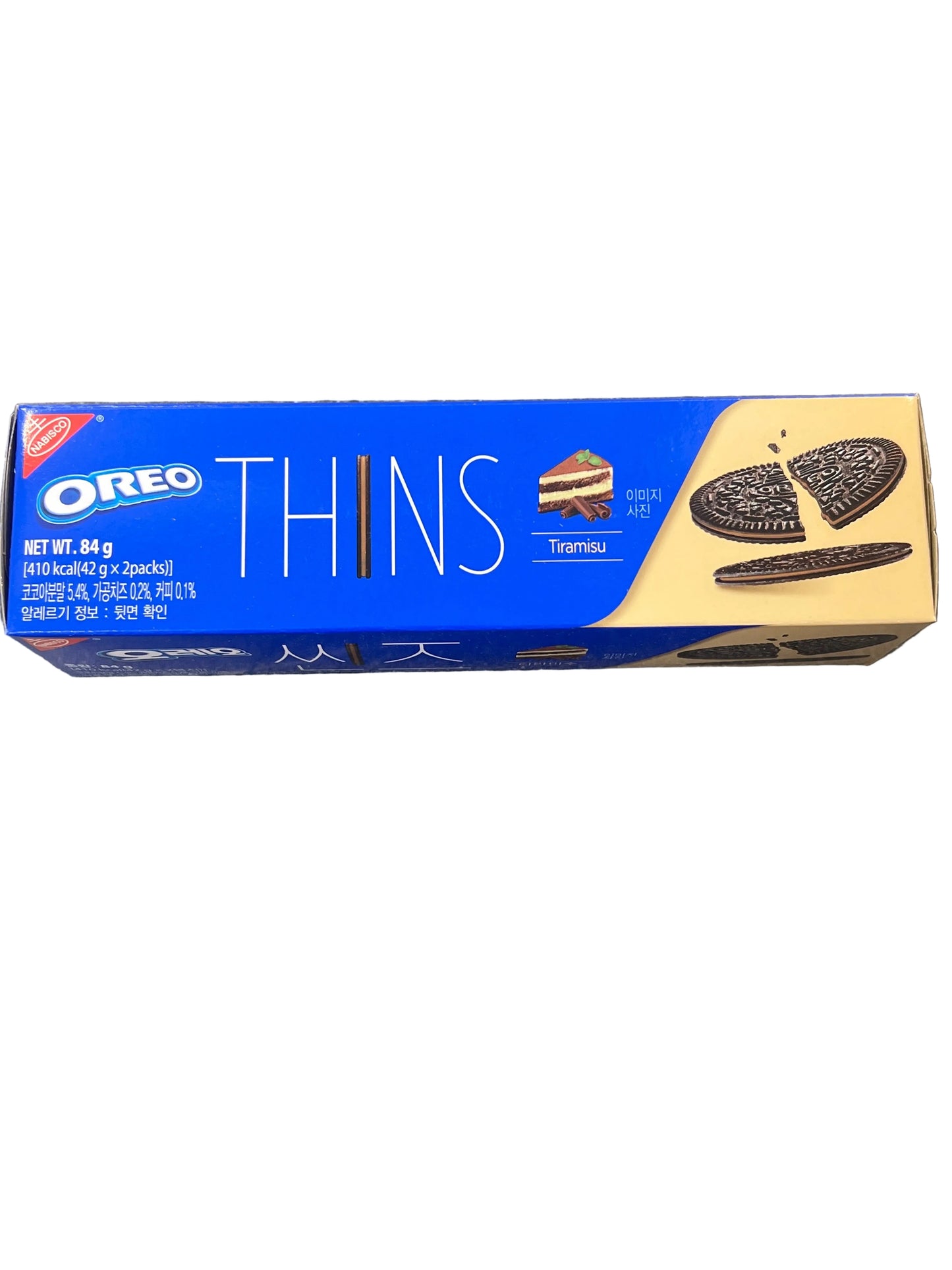 Oreo Thins Tiramisu Sandwich Cookies 84g