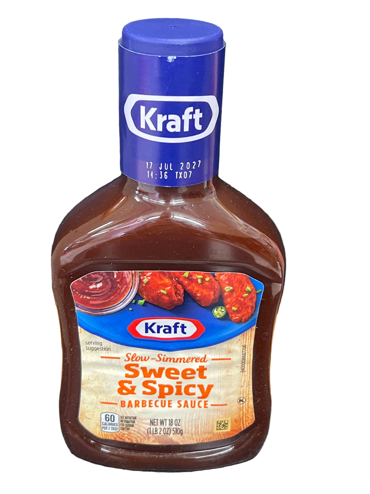Kraft Sweet & Spicy Barbecue Sauce (510g)