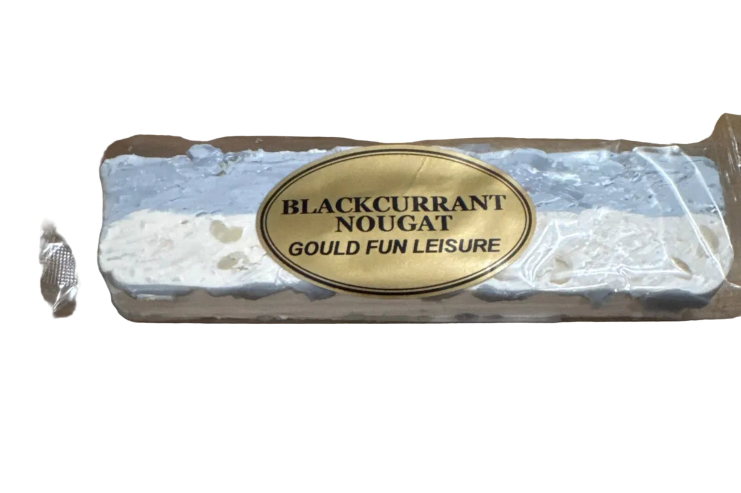 Blackcurrant nougat bar