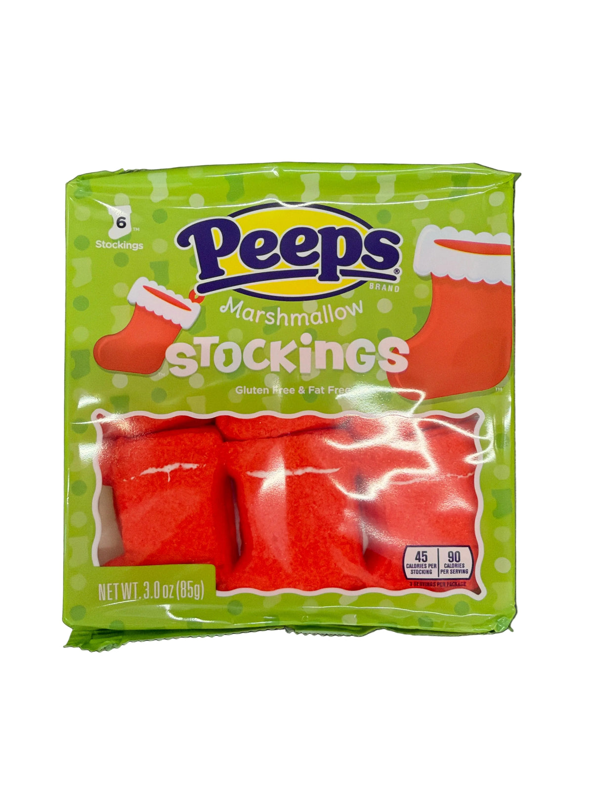 Peeps Stockings 6pk Marshmallows