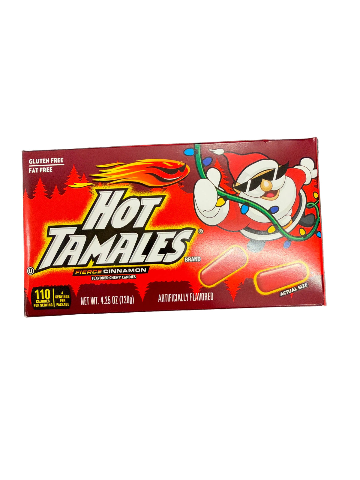 Hot Tamales Fierce Cinnamon Theatre Box Christmas edition