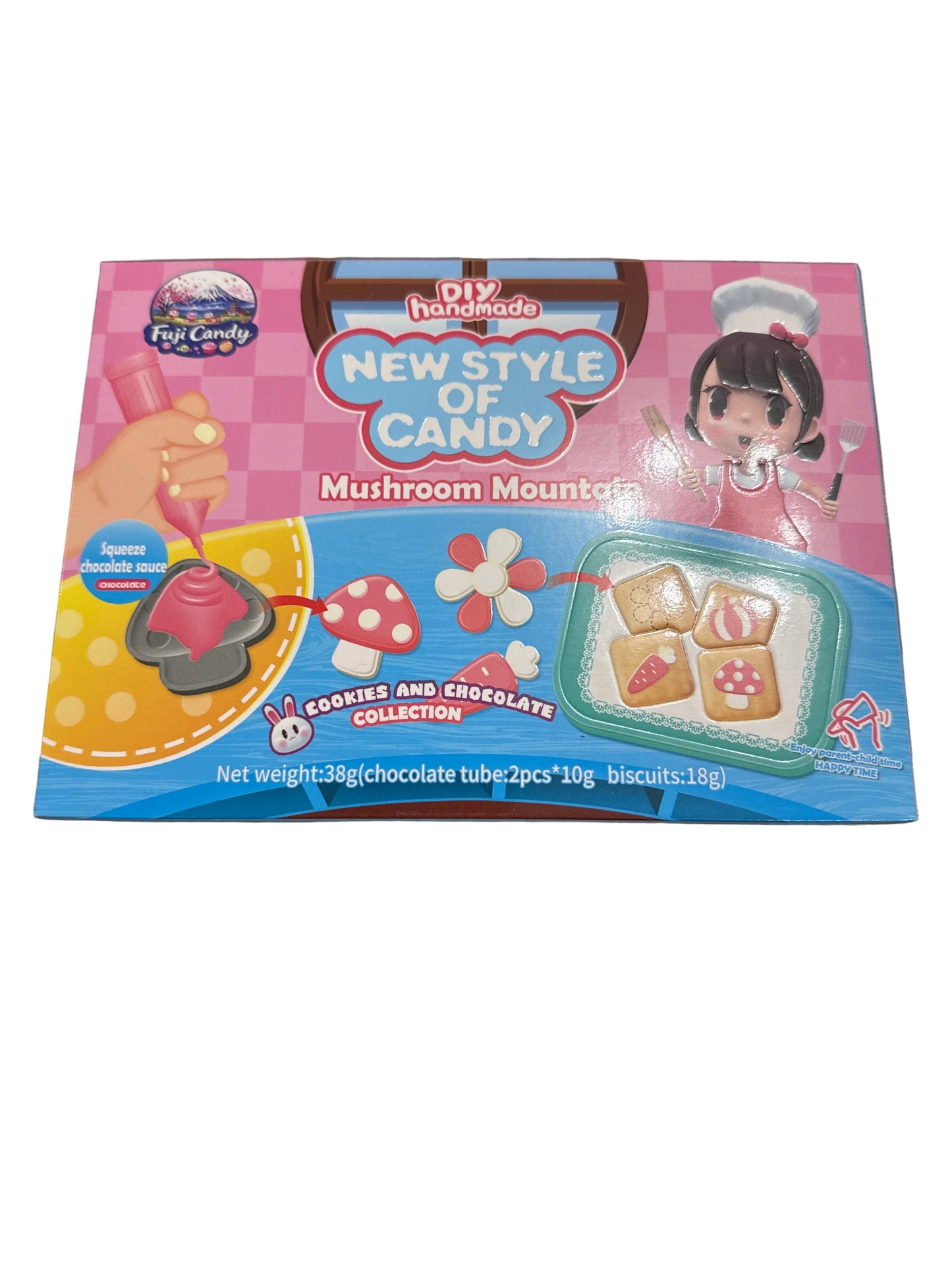 Mushroom mountain handmade candy set
