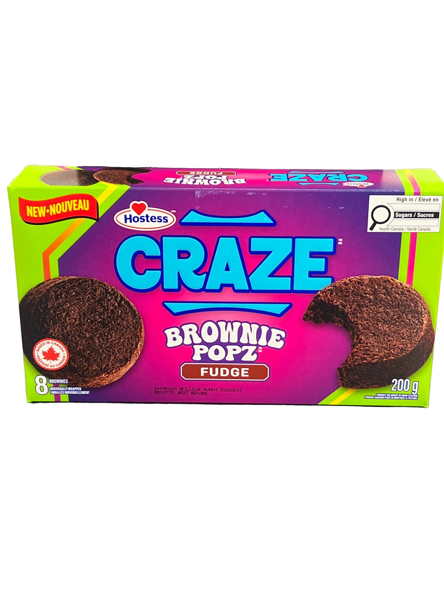 Hostess Craze Brownie Popz Fudge