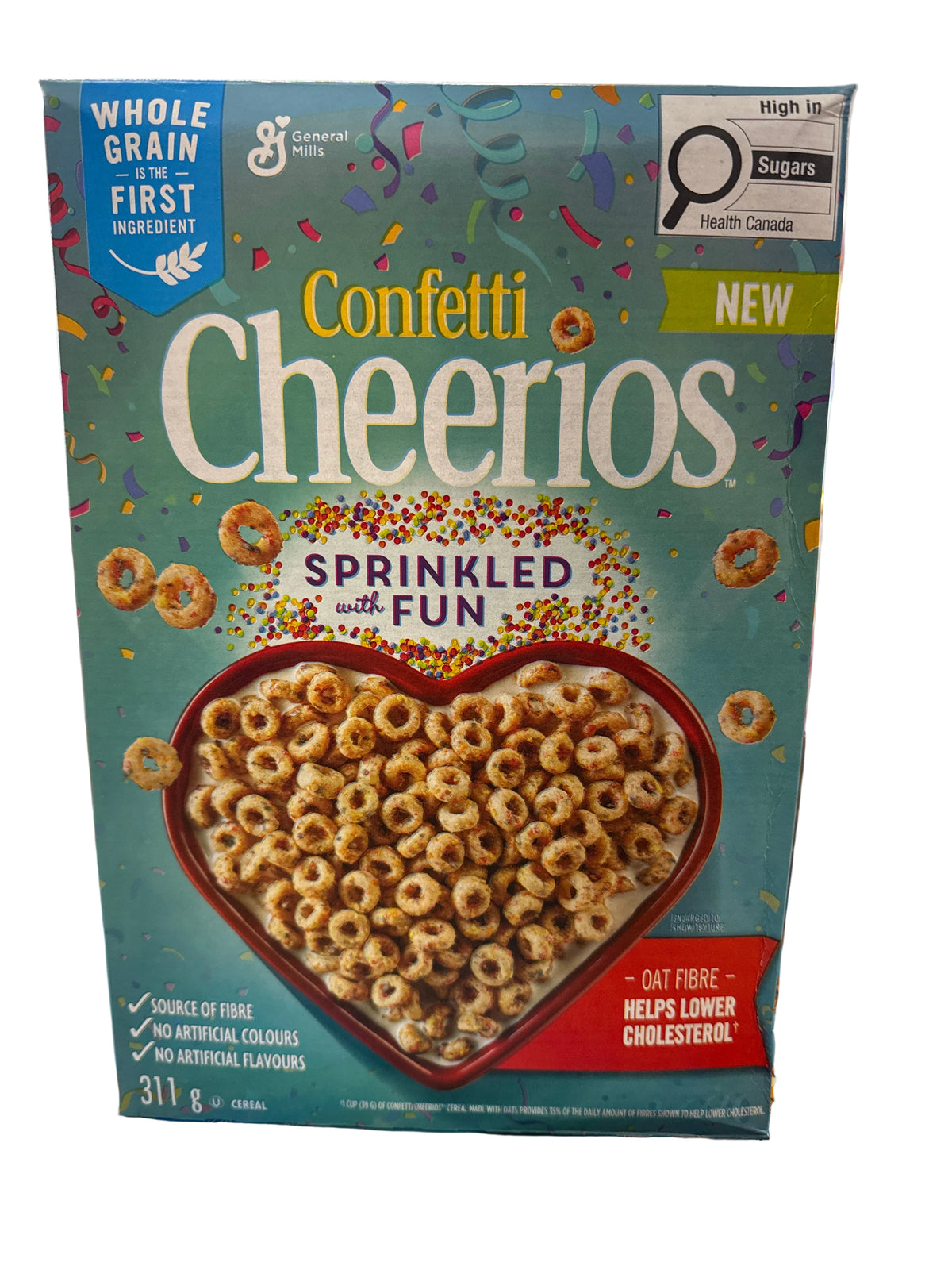 Cheerios confetti past date
