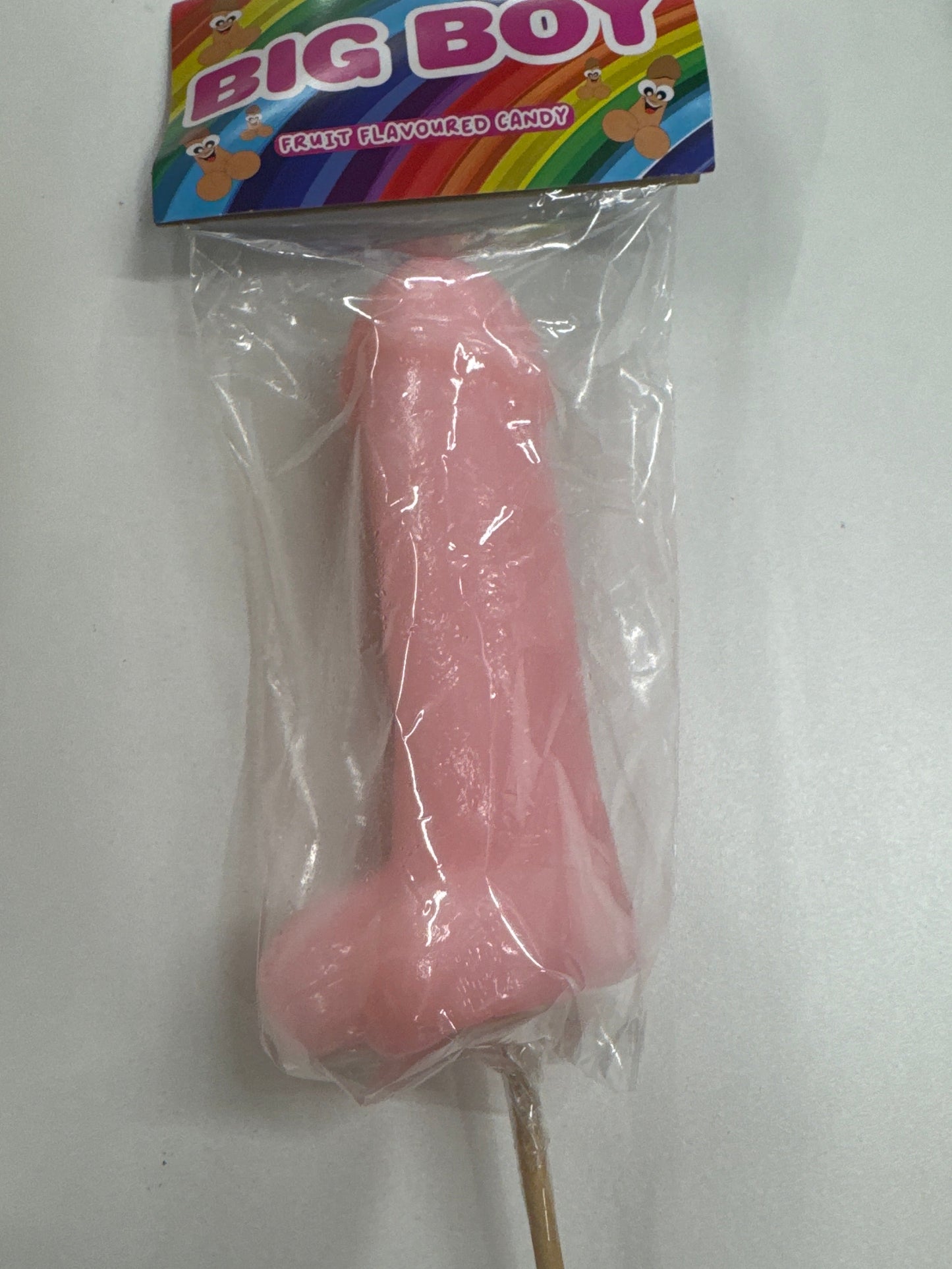 Big boy pink Willy lolly