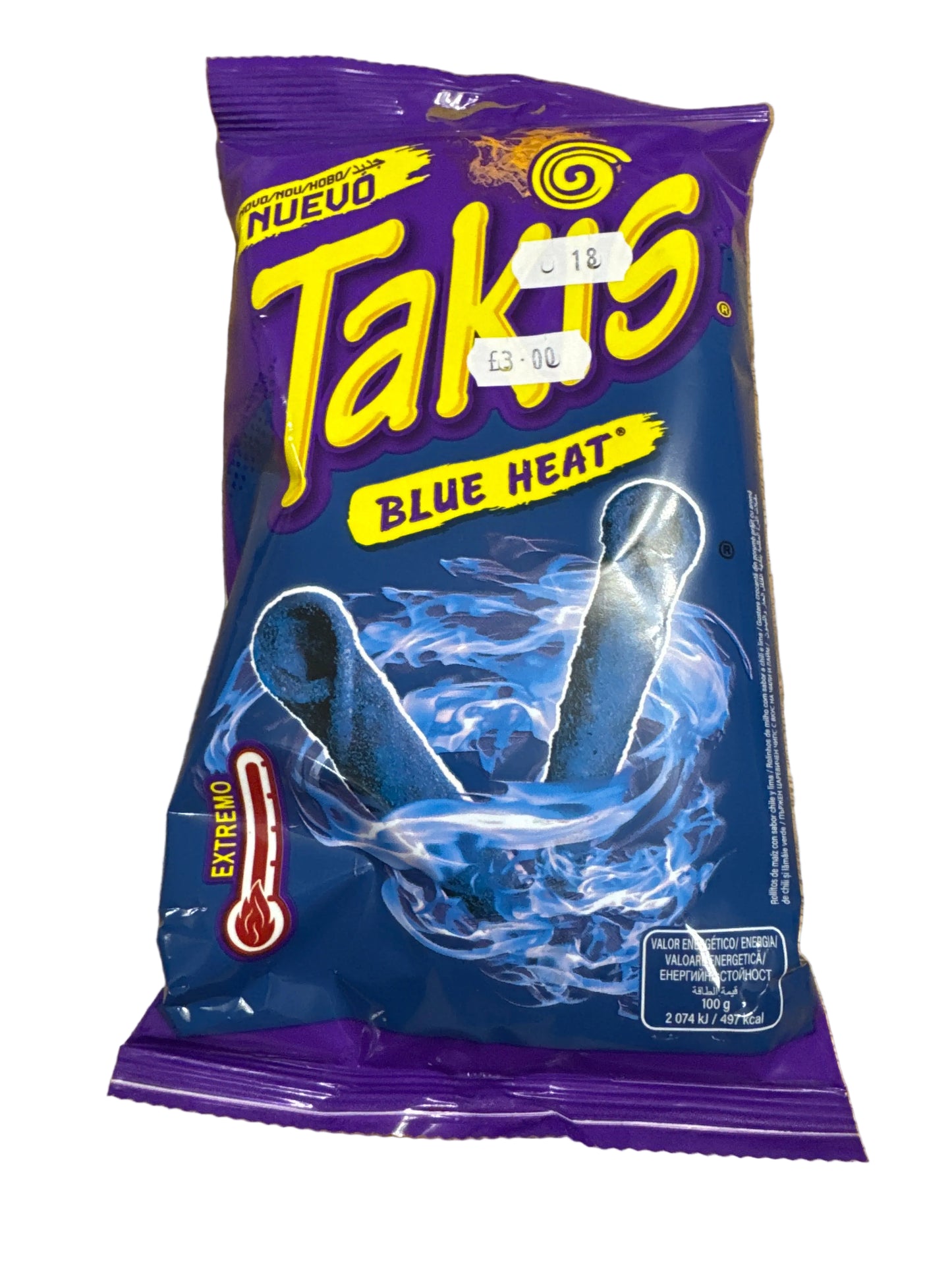 Takis blue heat