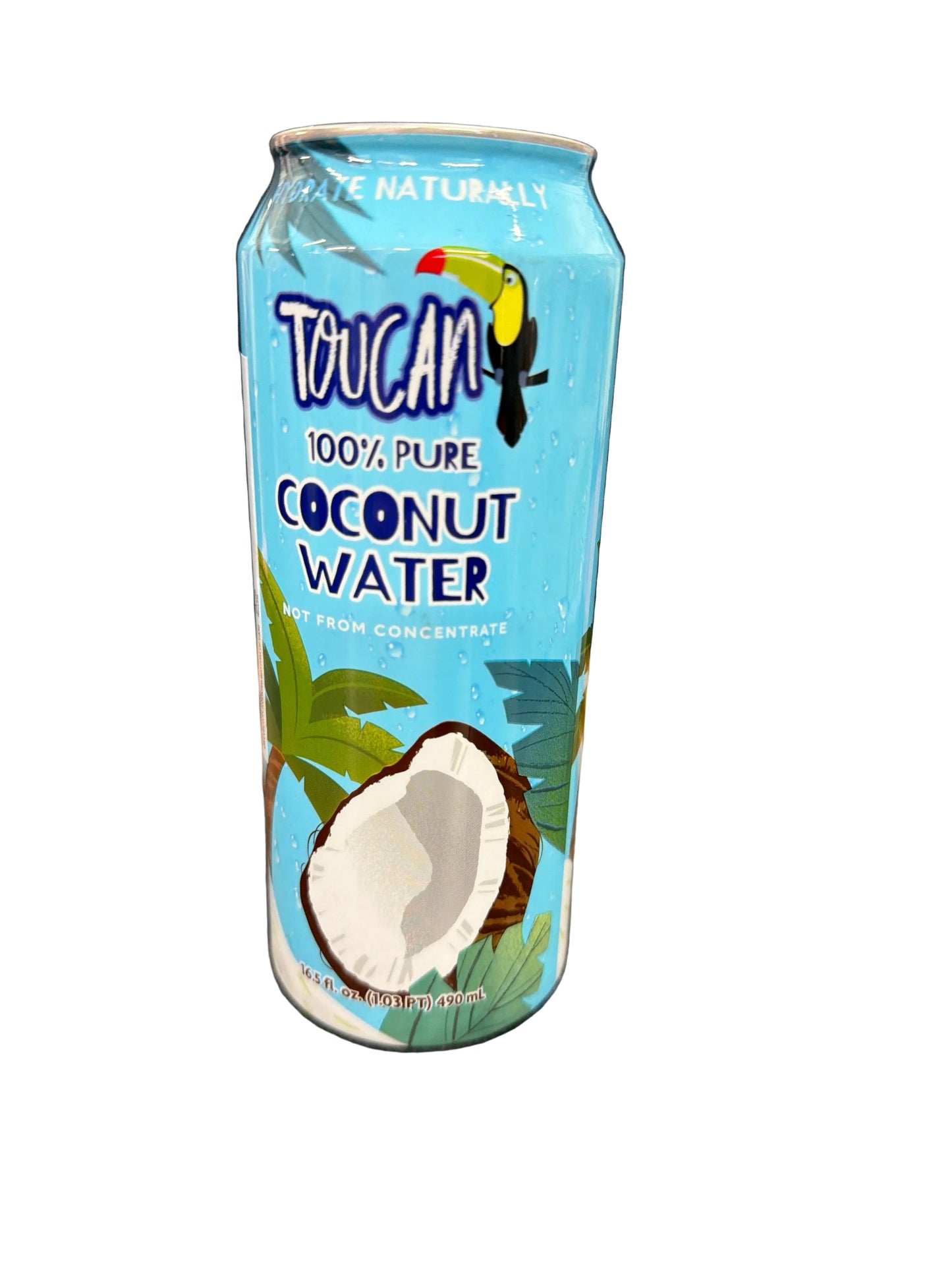 100% pure coconut water