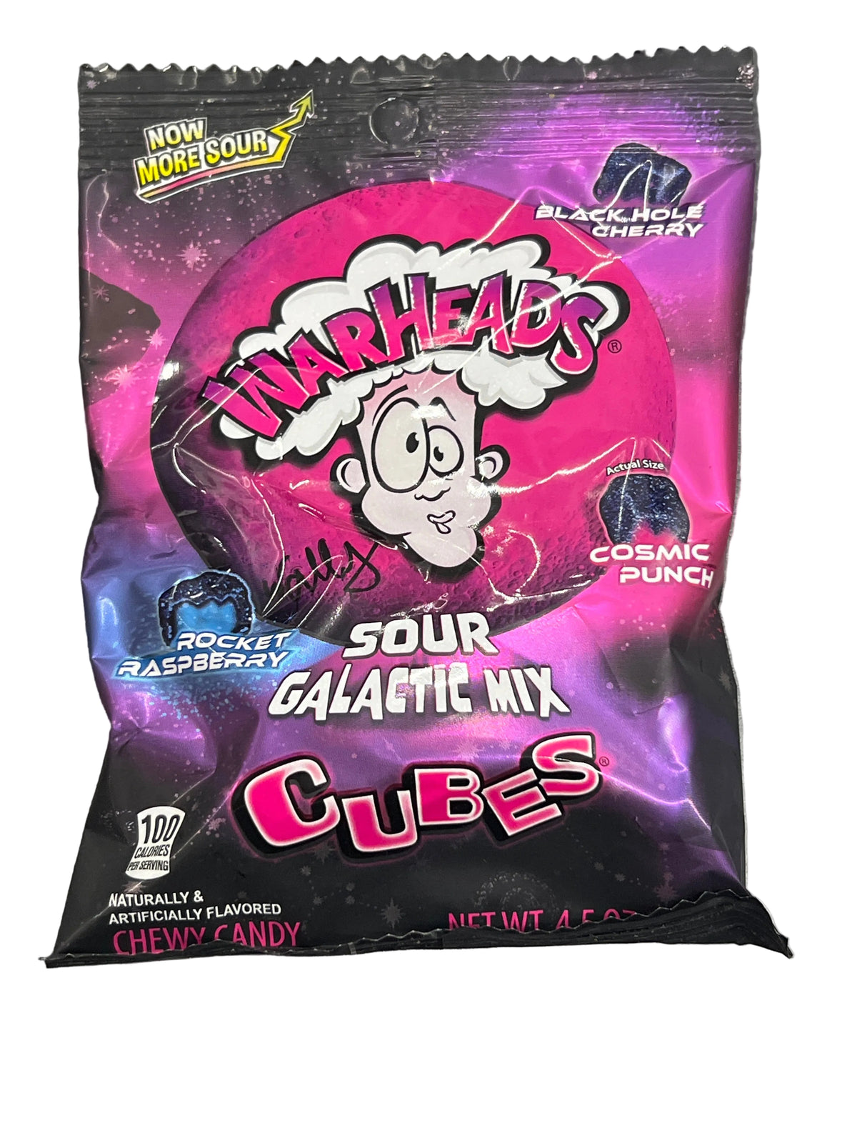 Warheads galactic cubes bag