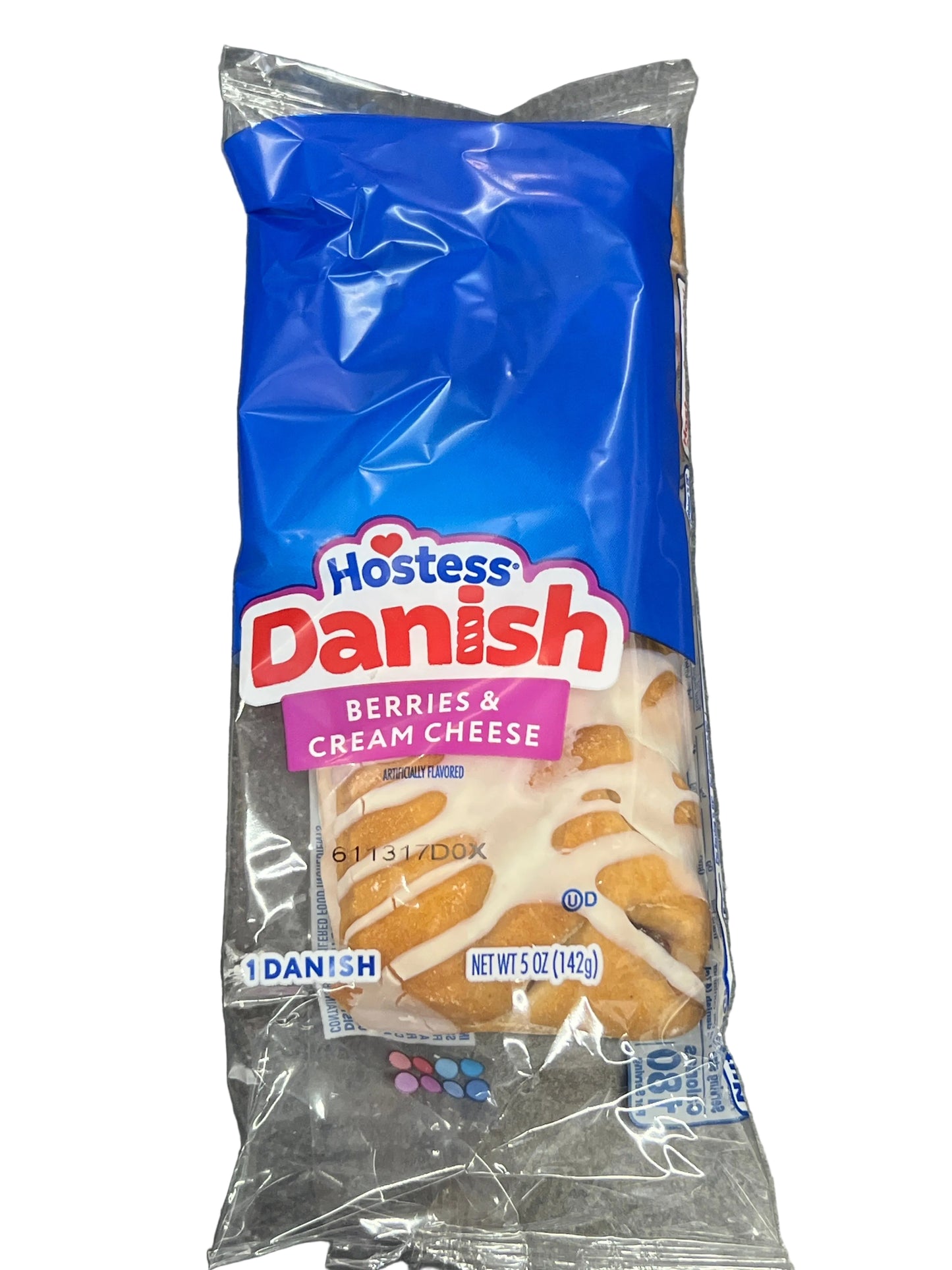 Hostess Iced Berries & Cream Cheese Danish