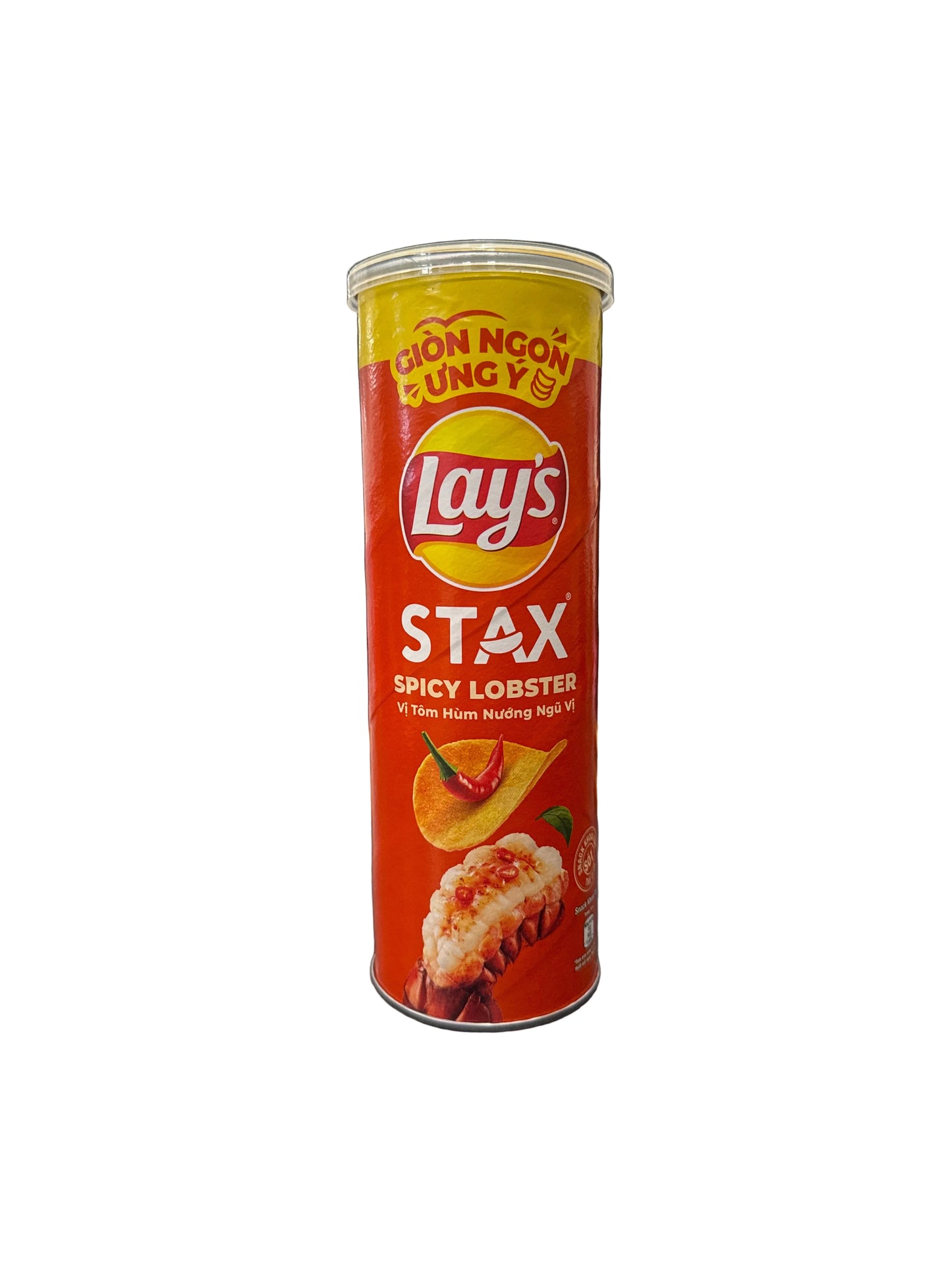 Lays Stax Spicy Lobster