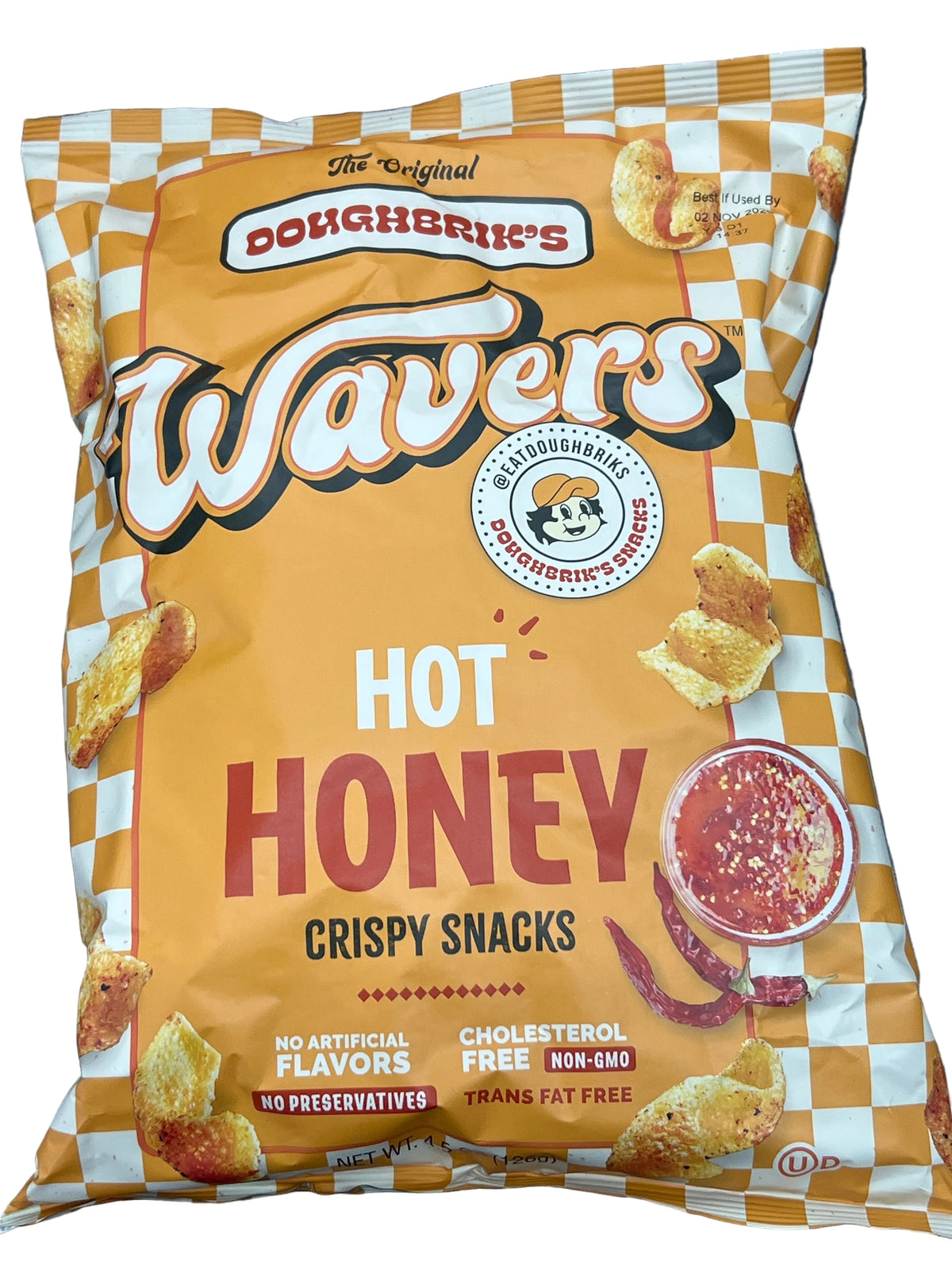 Doughbrik’s Wavers Hot Honey 126g