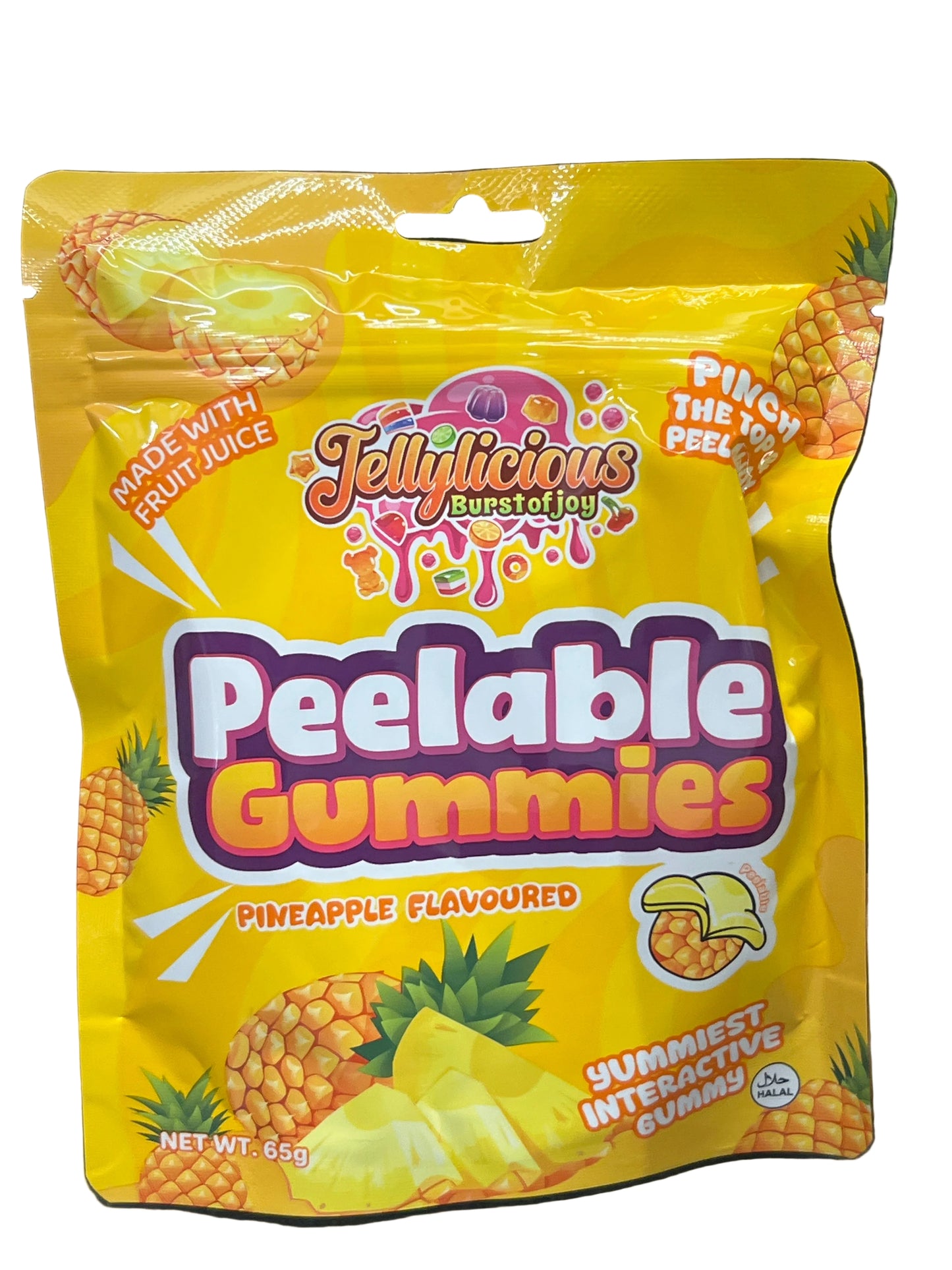 Peelable Gummies Pineapple