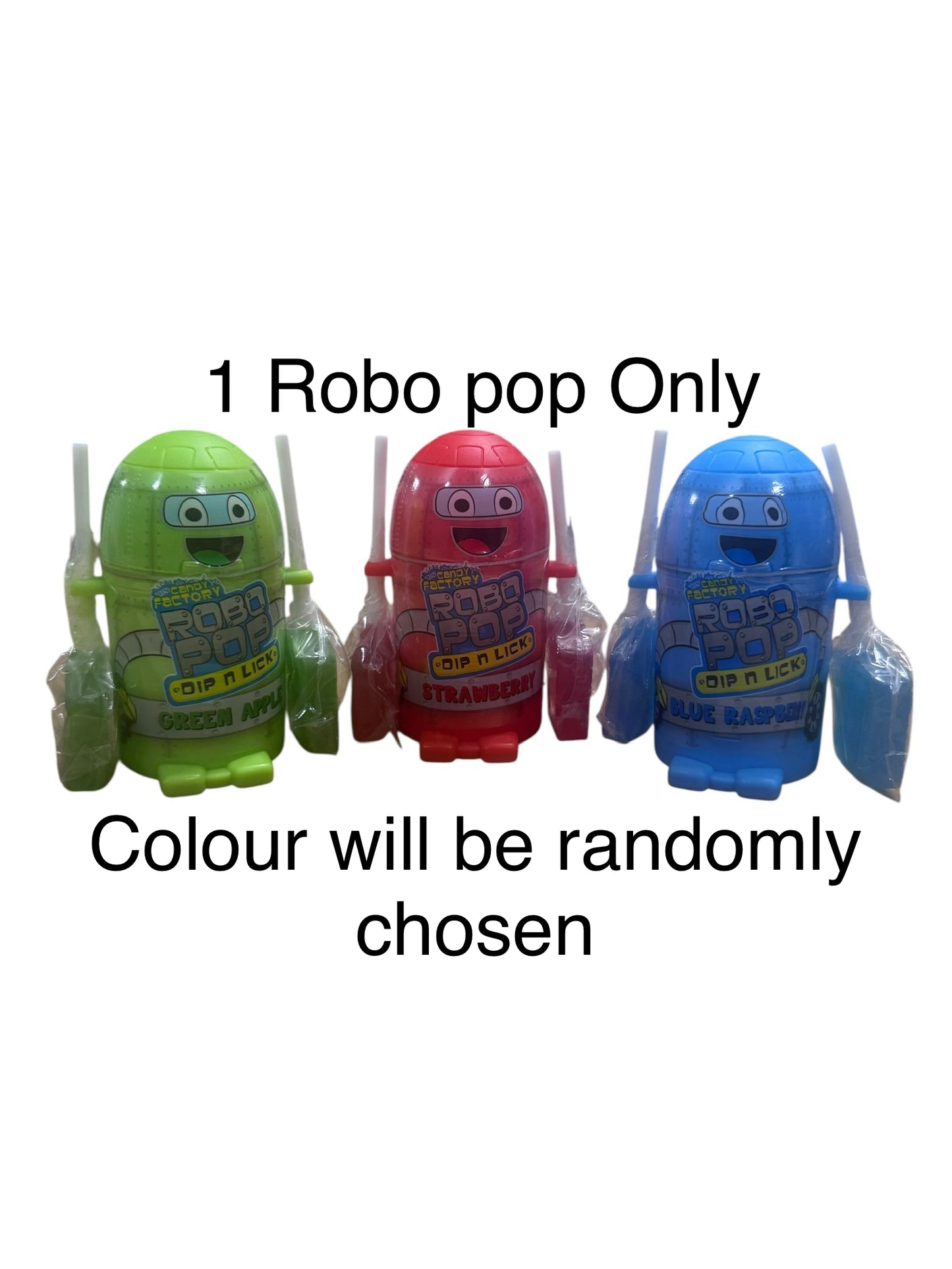 1 Robo Pop Dip n Lick- flavour selected at random (KN)