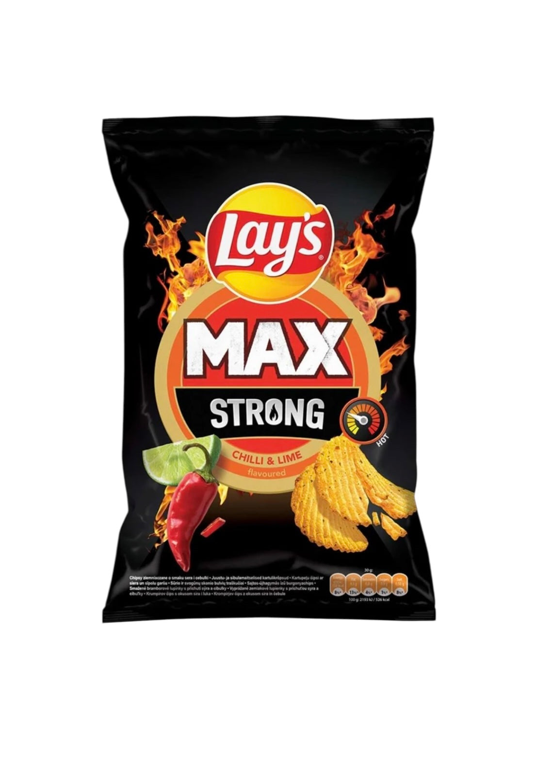 Lays Max strong Chilli & Lime