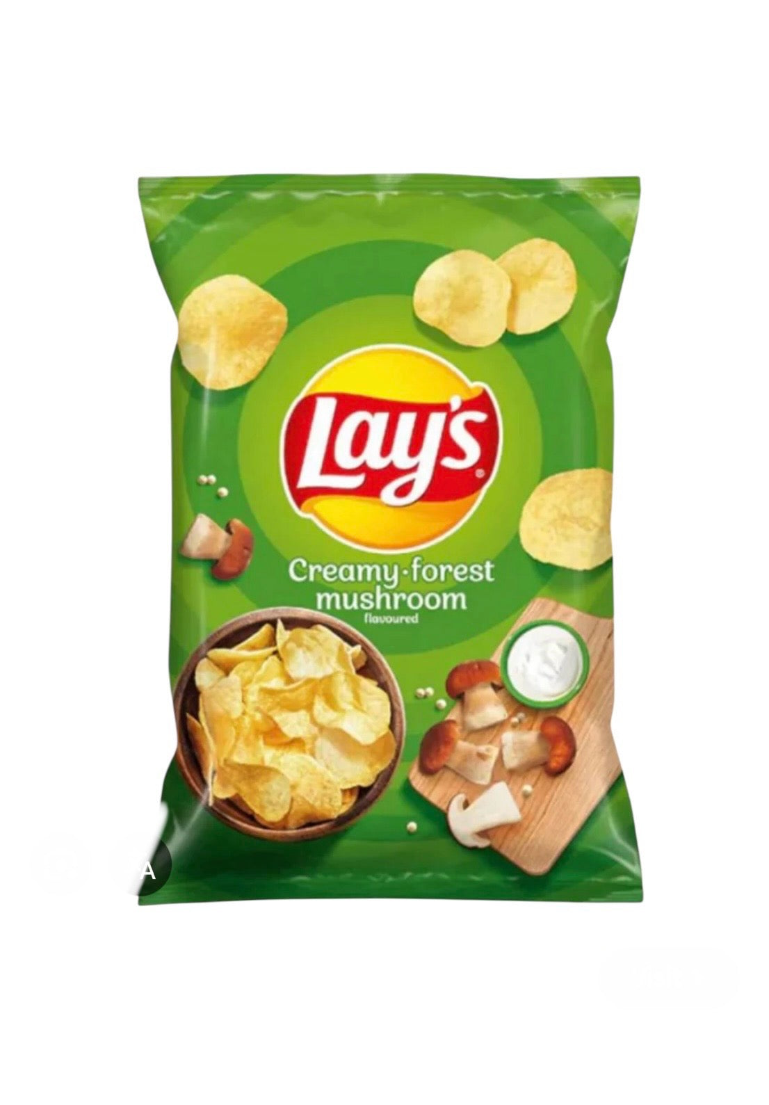 Lays creamy forest mushroom