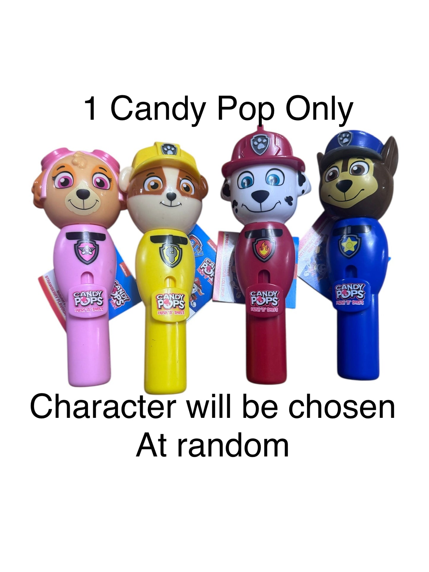 1 Pawpatrol candy pop - random character will be selected (KN)