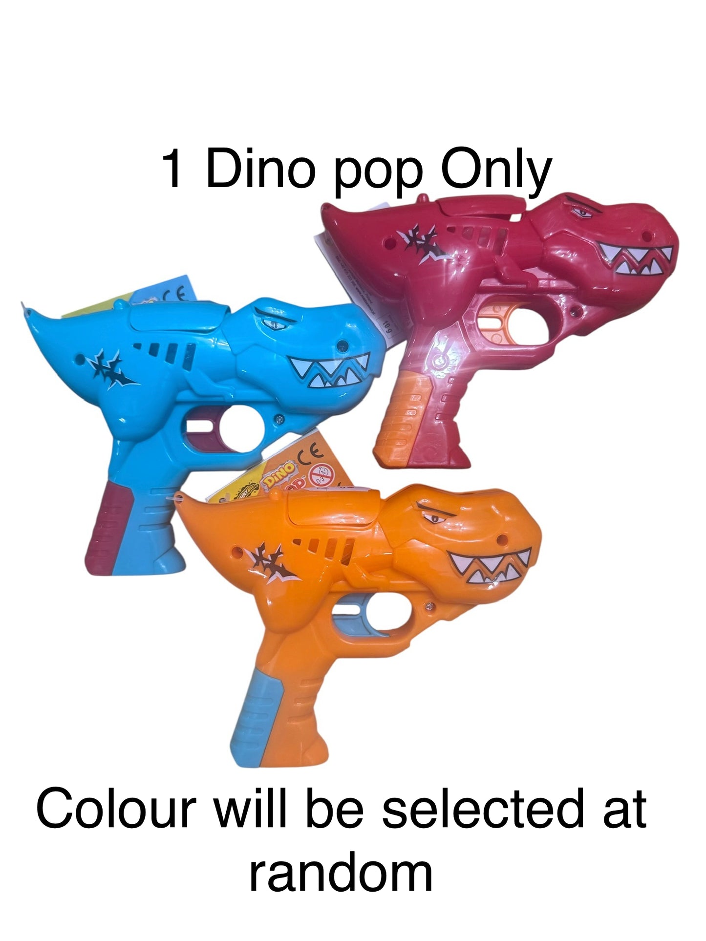 1 Dino Gun Pop - Colour selected at random (KN)