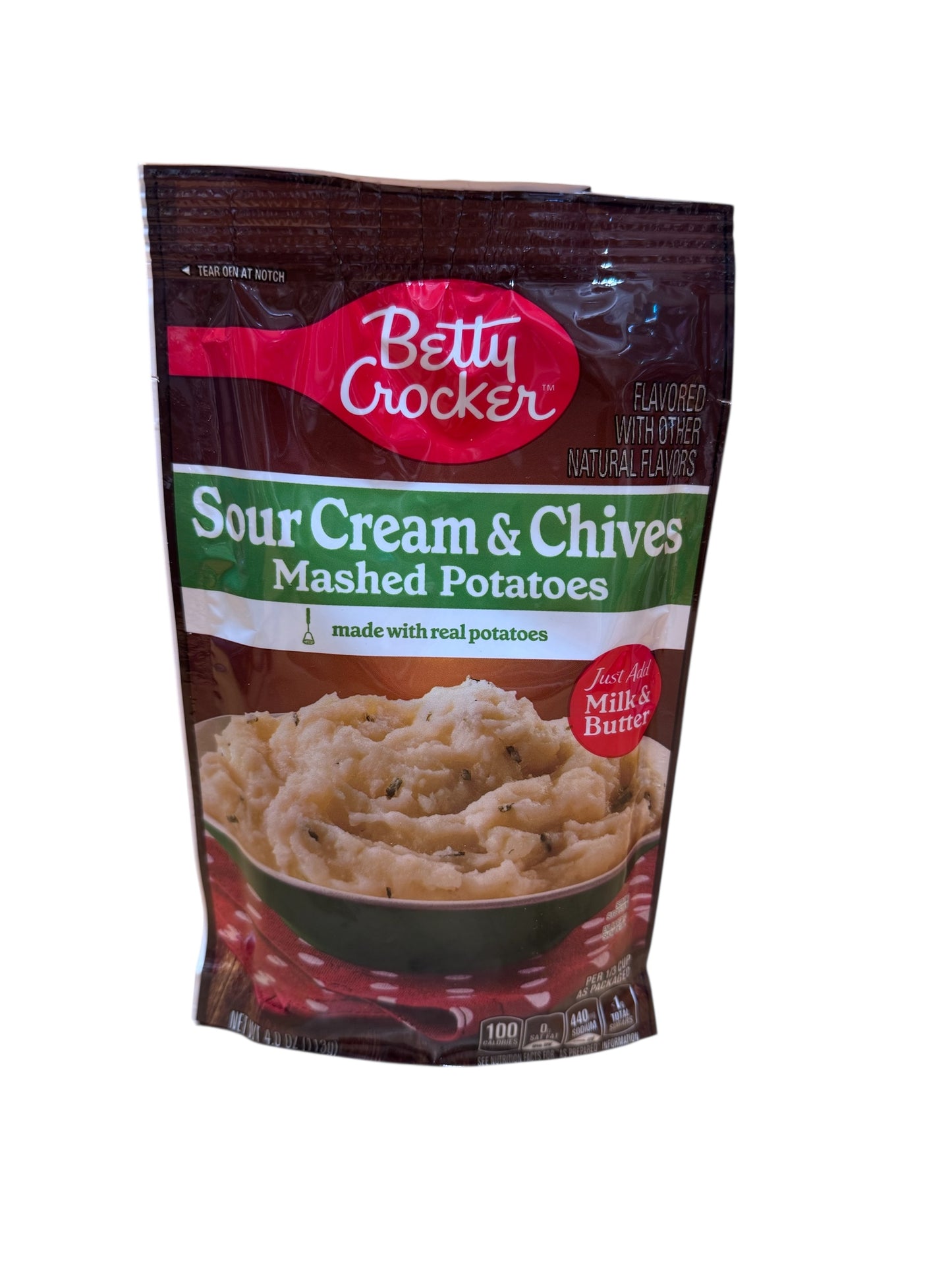 Sour Cream & Chives Mashed Potatoes