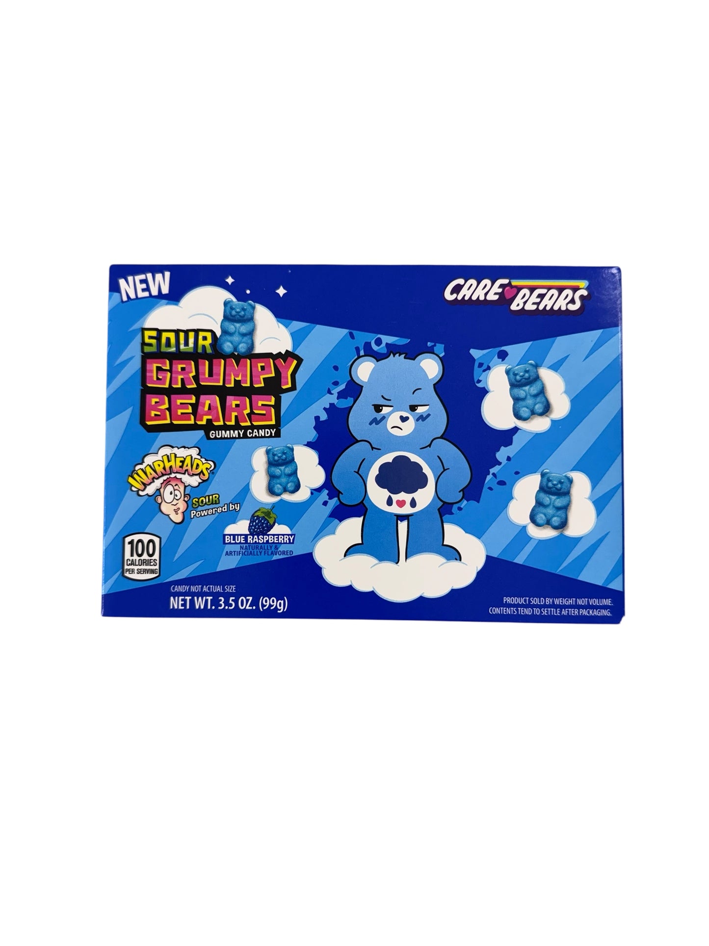 Warheads Sour Grumpy Bears Theatre Box