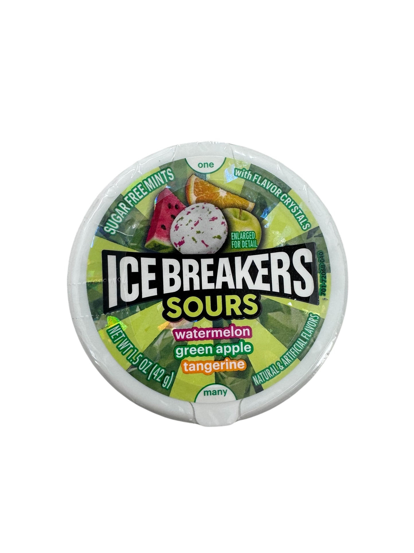 Ice Breakers Sours Sugar Free watermelon-Green Apple tangerine