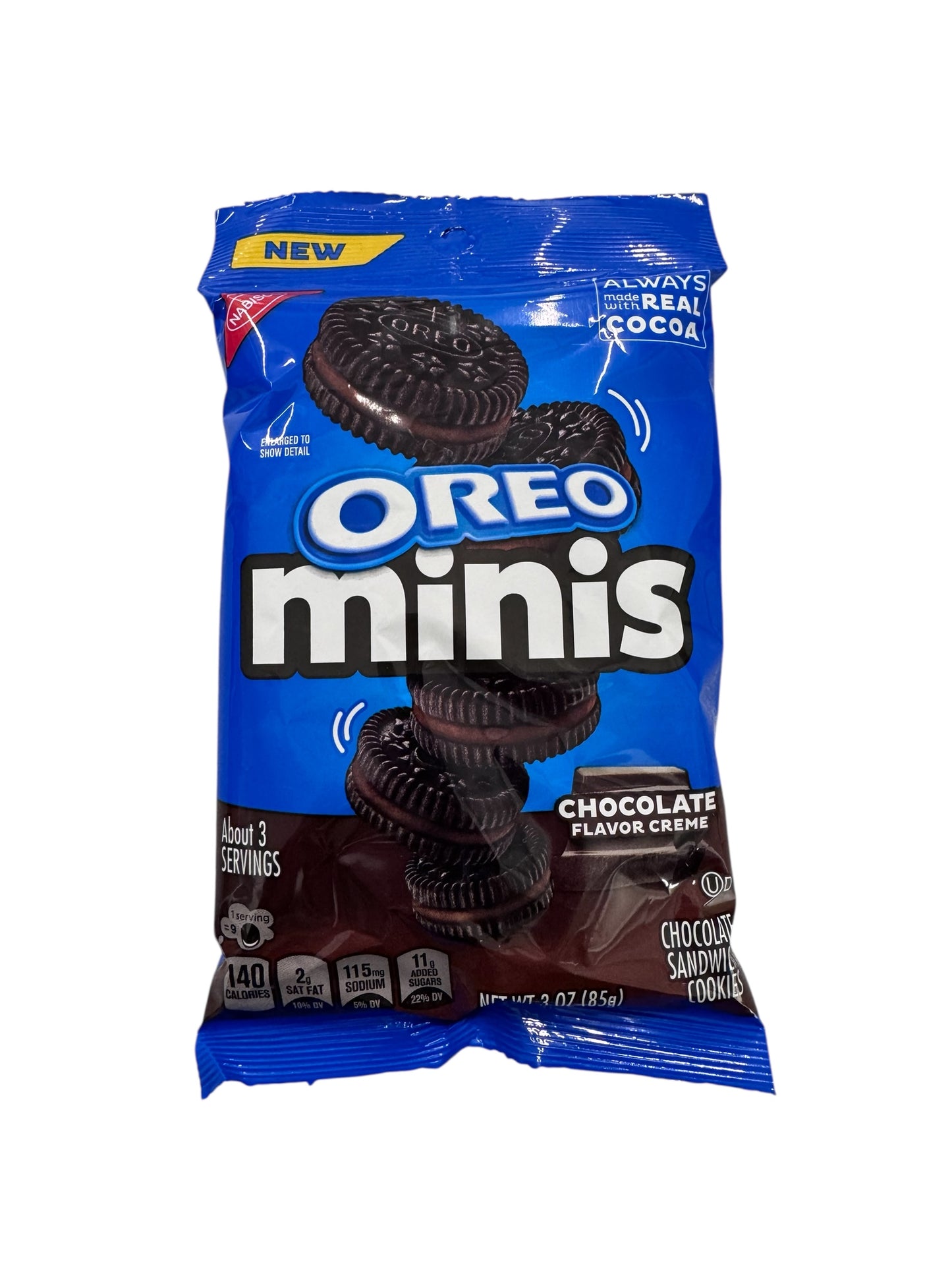 Oreo Minis Chocolate bag 85g