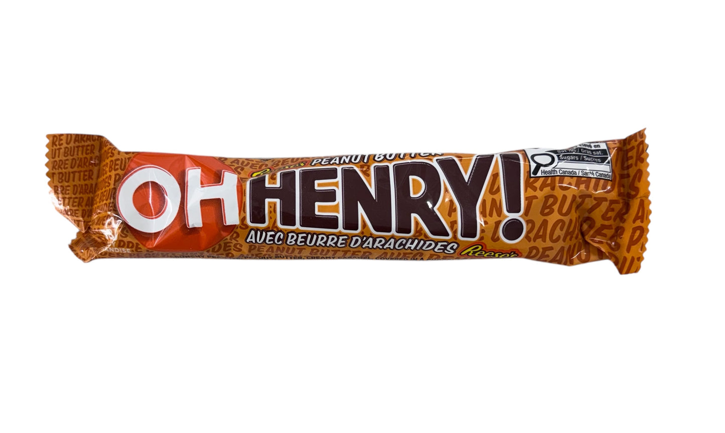 OH Henry Reese’s Peanut butter Chocolate Bar 58g