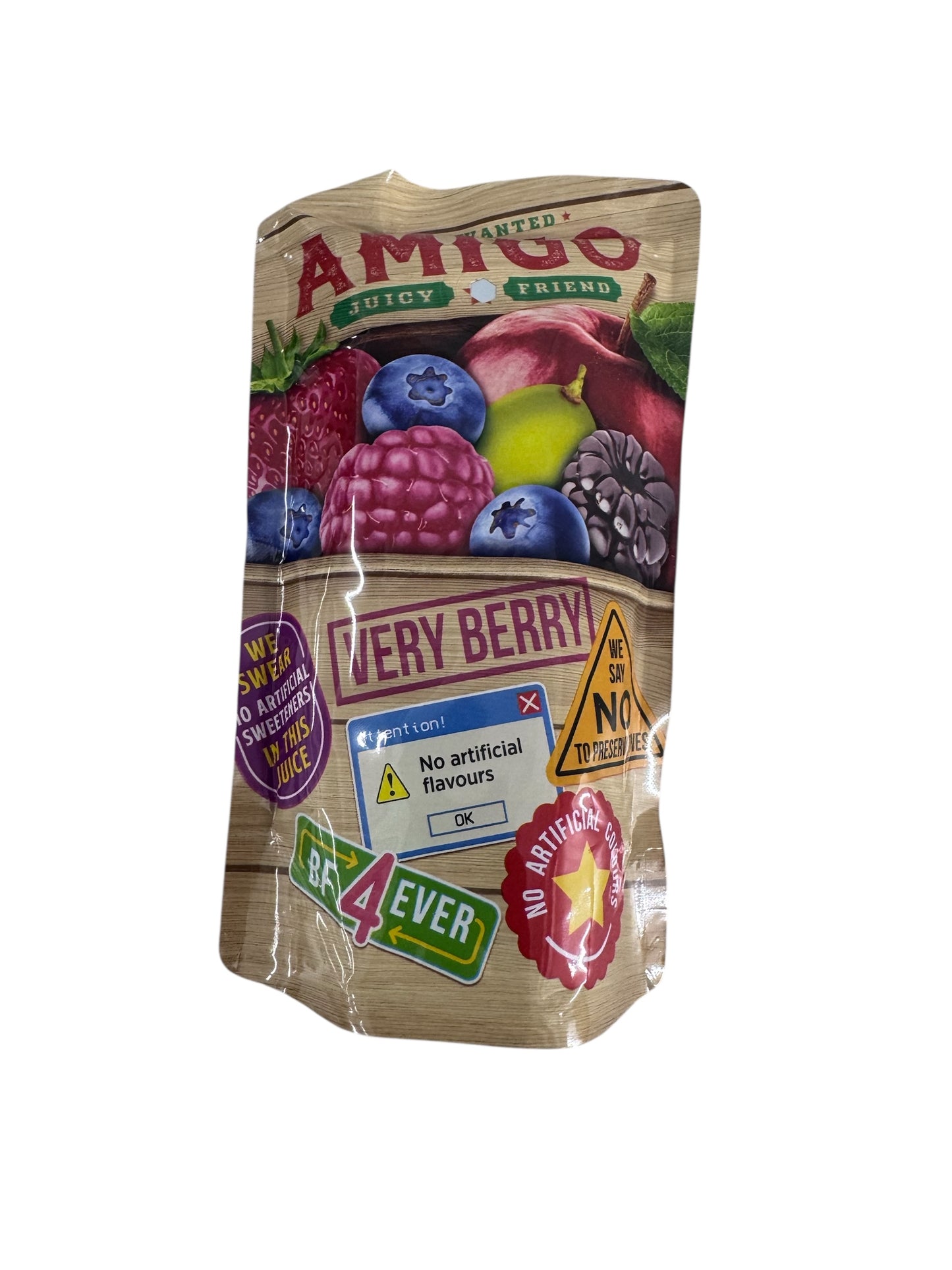 Amigo Drinks Pouch Very Berry