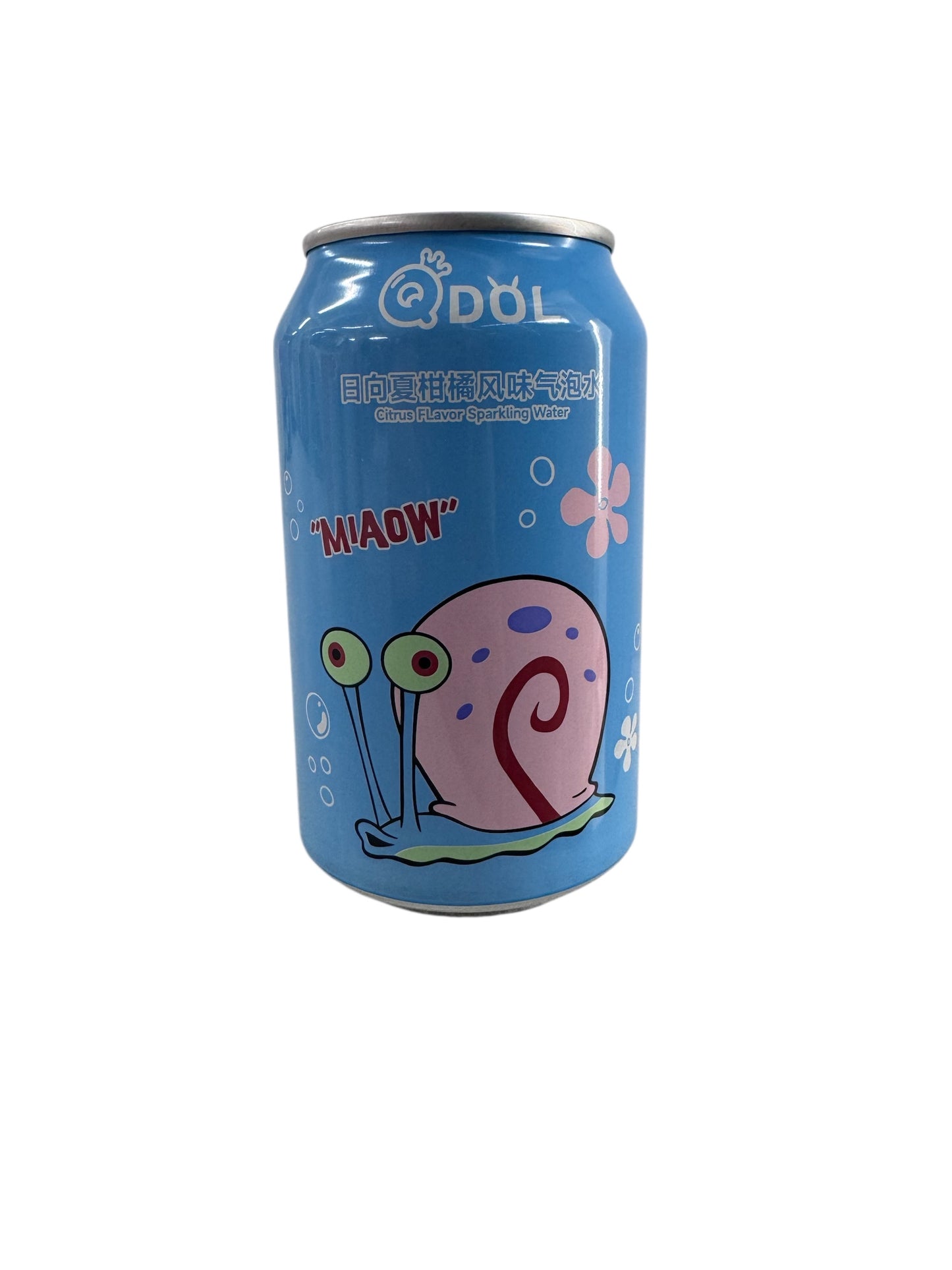 Qdol Character Citrus Flavour Sparkling Water (Gary Snail)