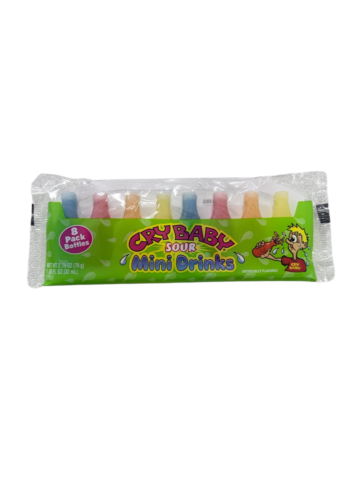 Cry Baby Sour Wax Bottles 8pk