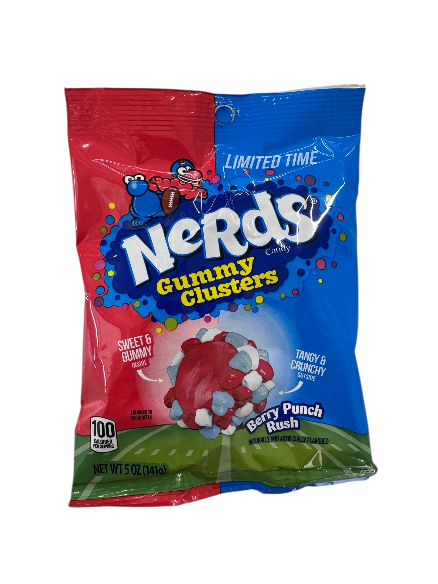 Nerds Gummy Clusters Berry Punch Rush bag
