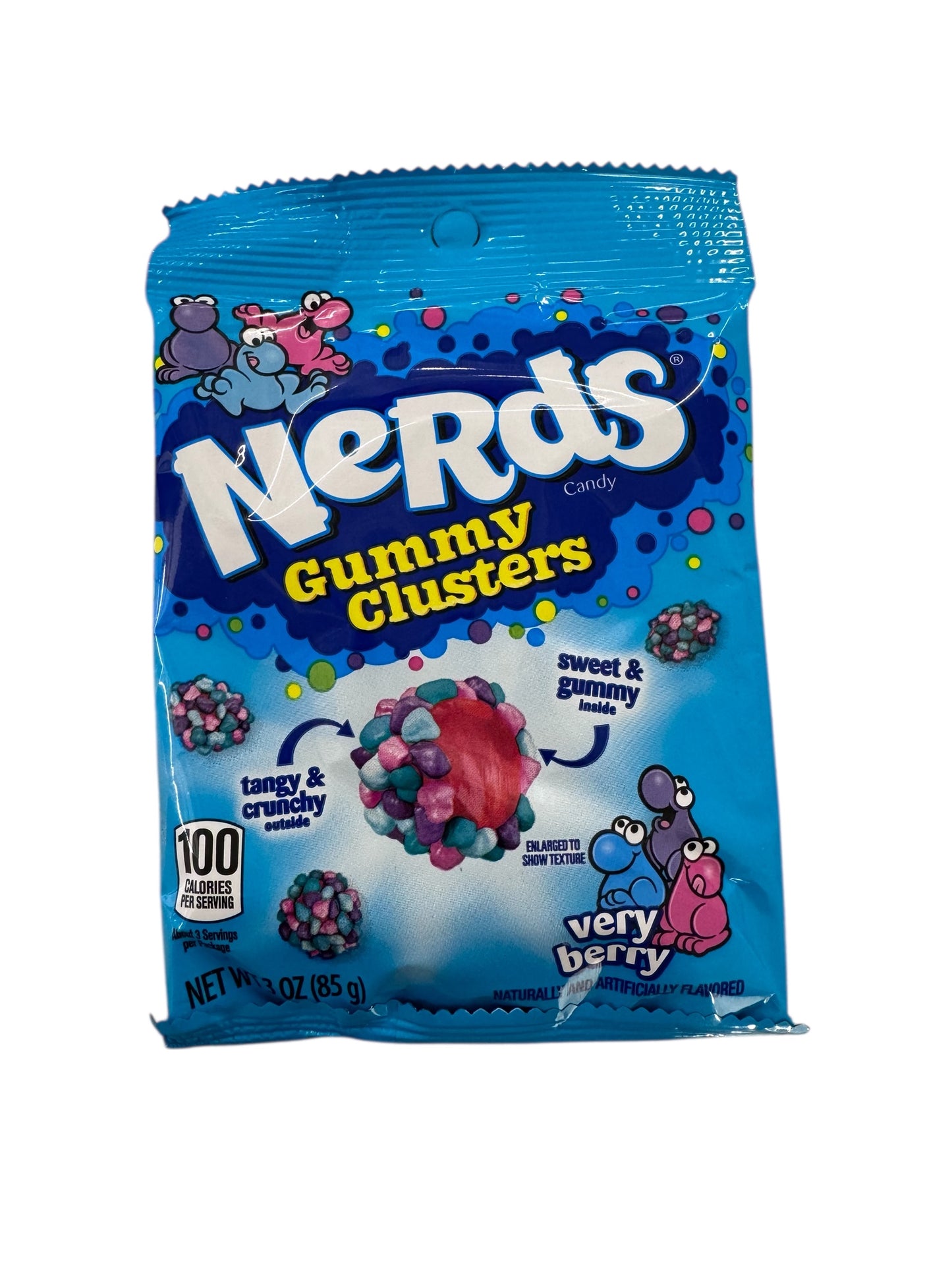 Nerds Gummy Clusters Very Berry 85g