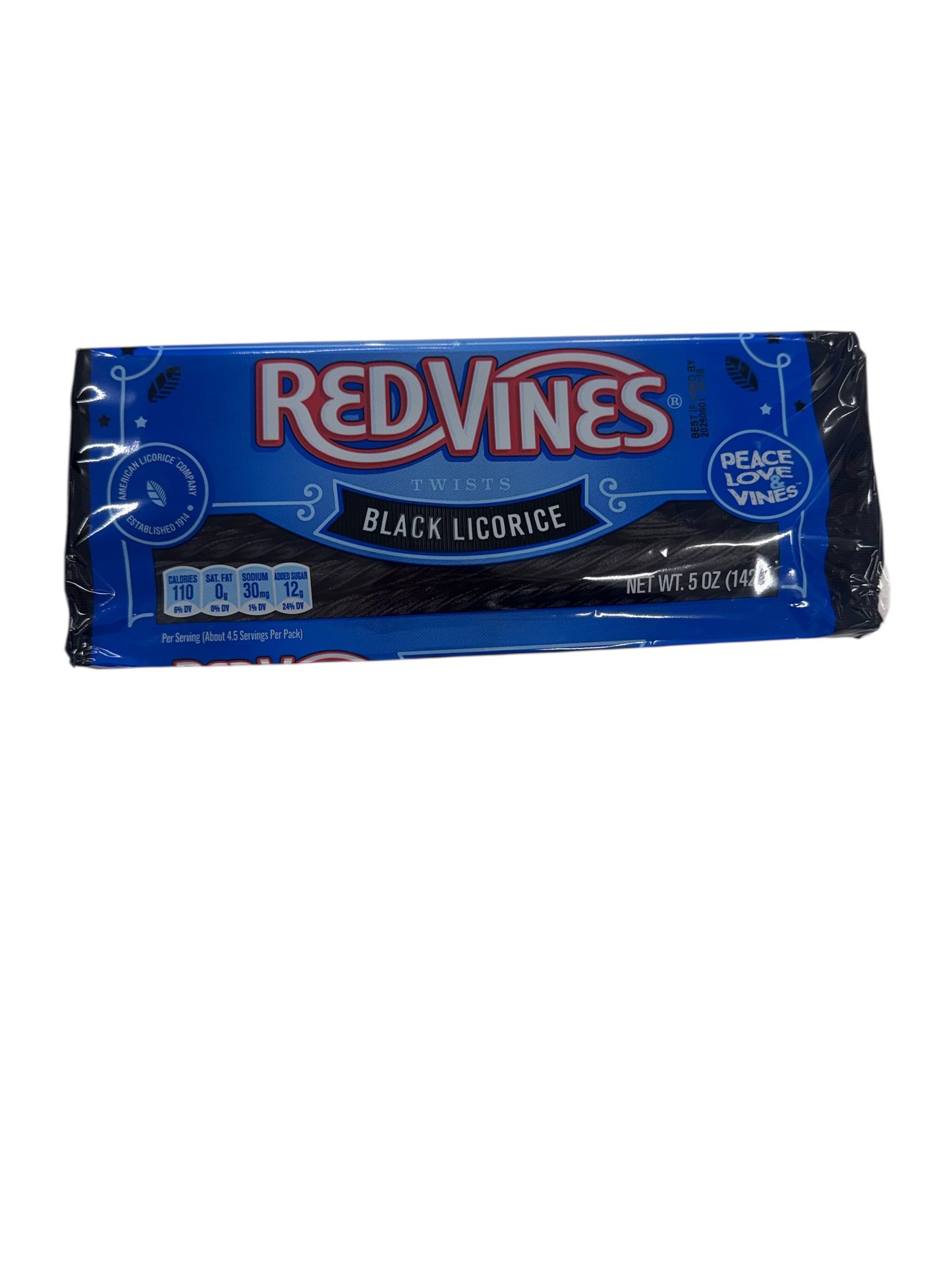 Redvines Black Liquorice 142g
