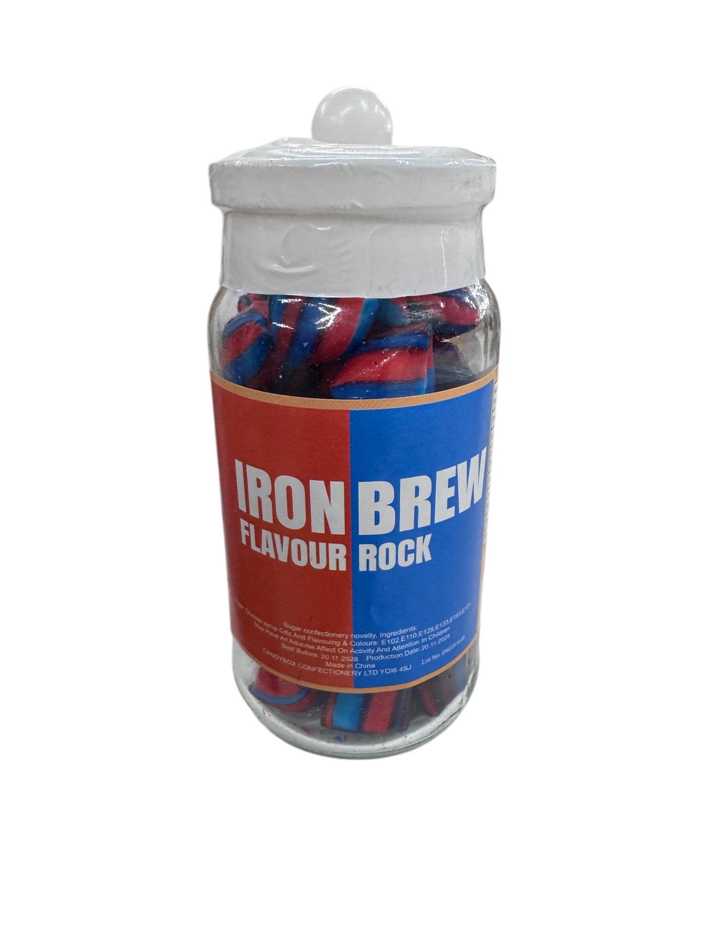 Iron Brew Flavour Rock Jar