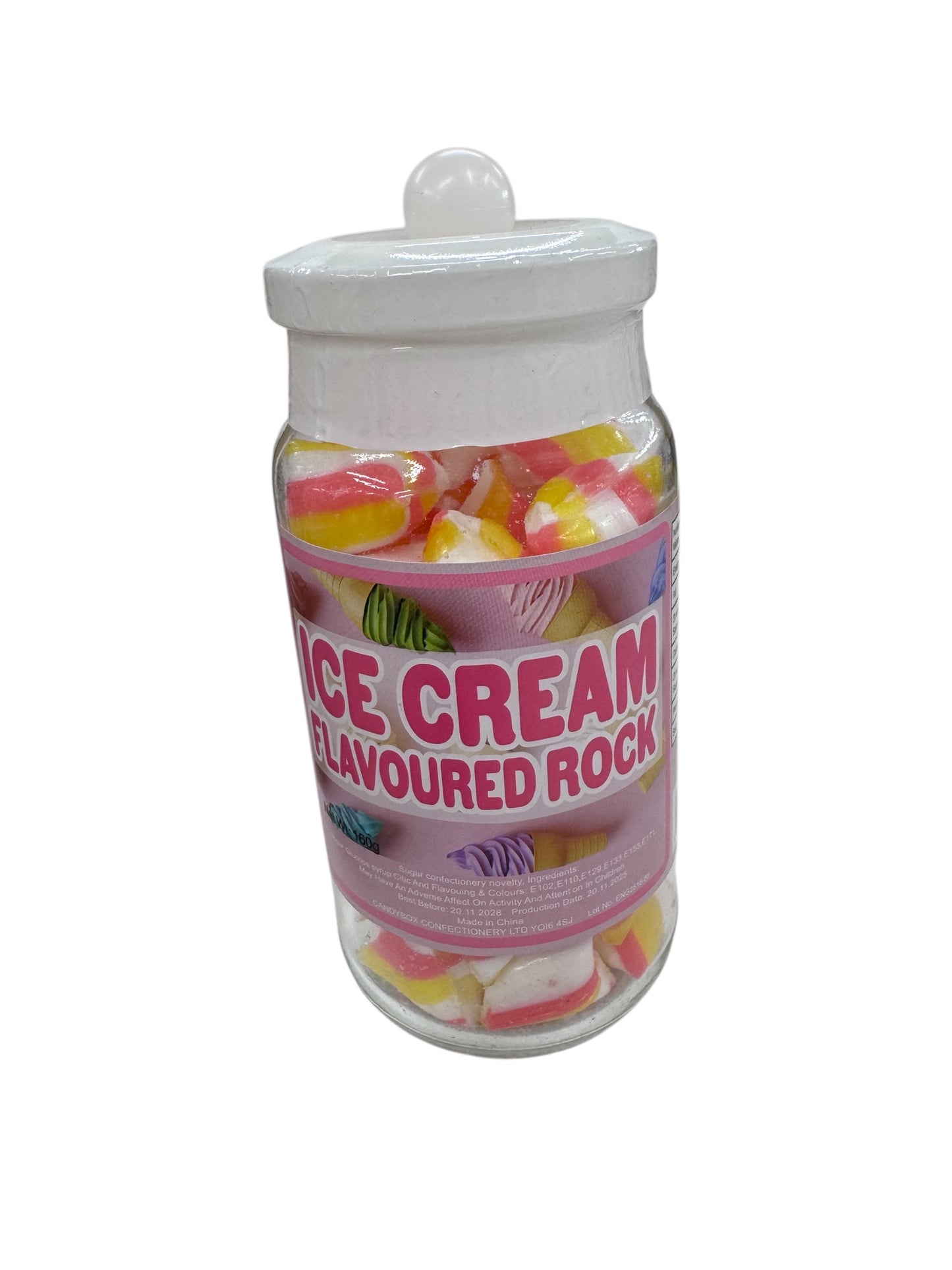 Ice Cream flavoured Rock Jar