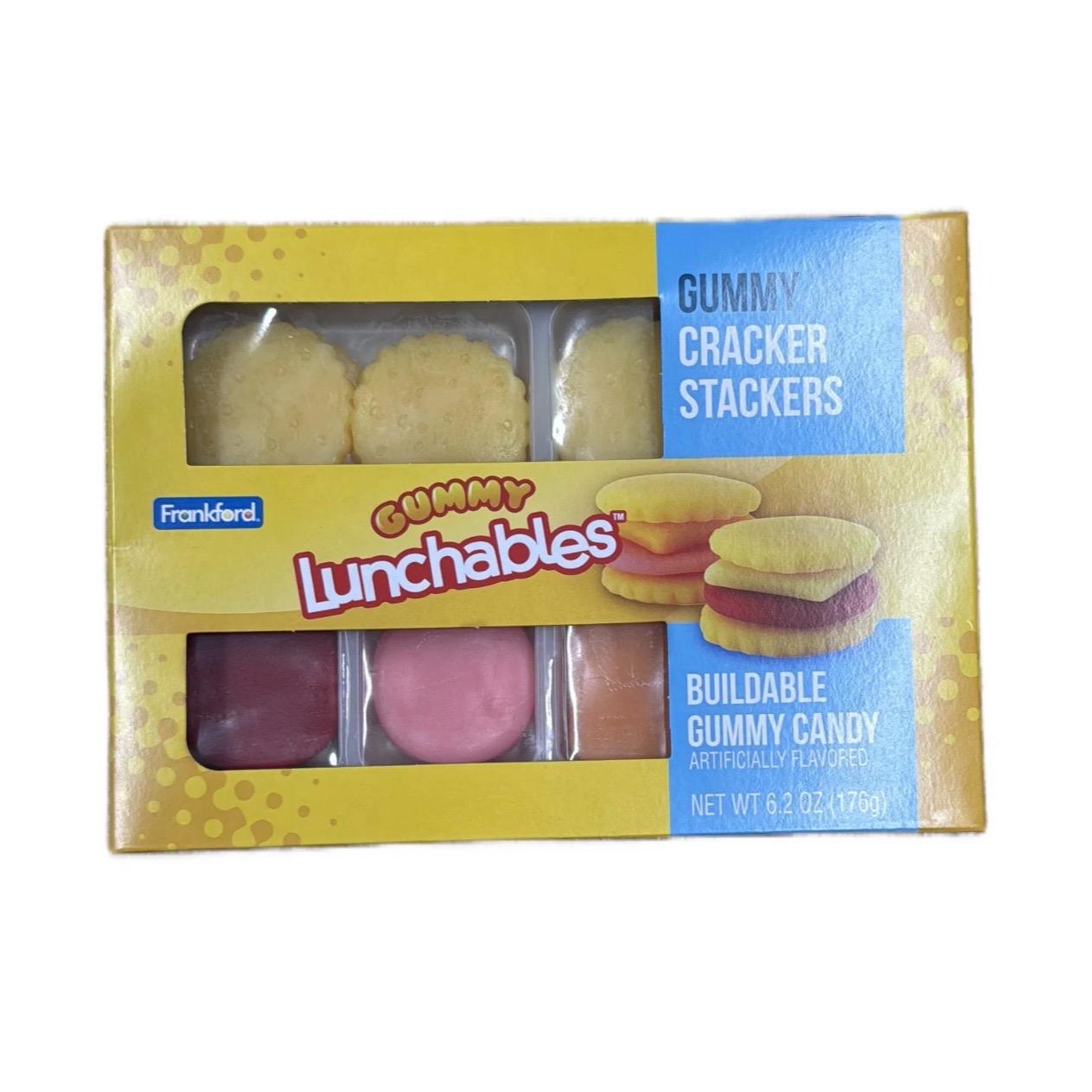 Gummy Lunchables USA cracker stackers