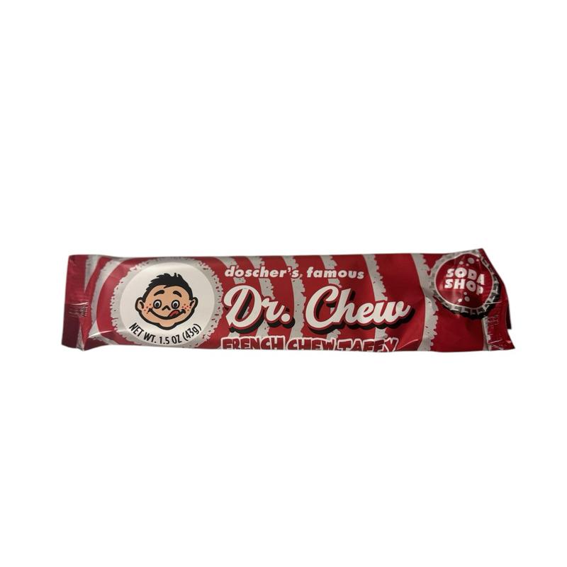 Doscher’s famous French chew taffy Dr Chew