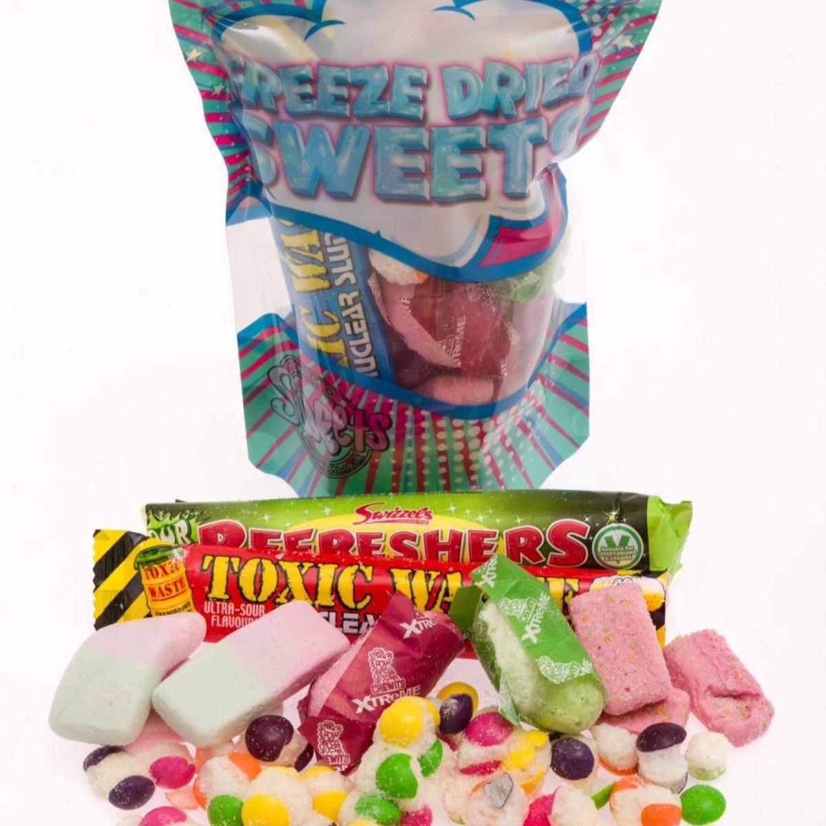 Freeze Dried Mixed Bag , choose a Sour Mix bag, chocolate mix or Original