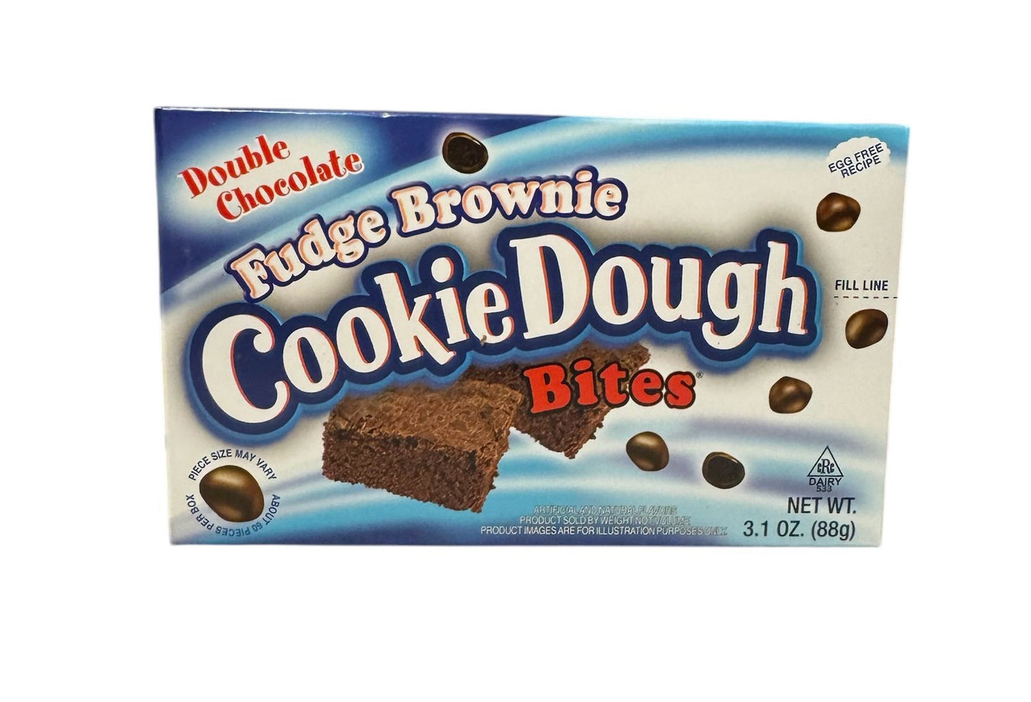 Fudge Brownie Cookie Dough Bites