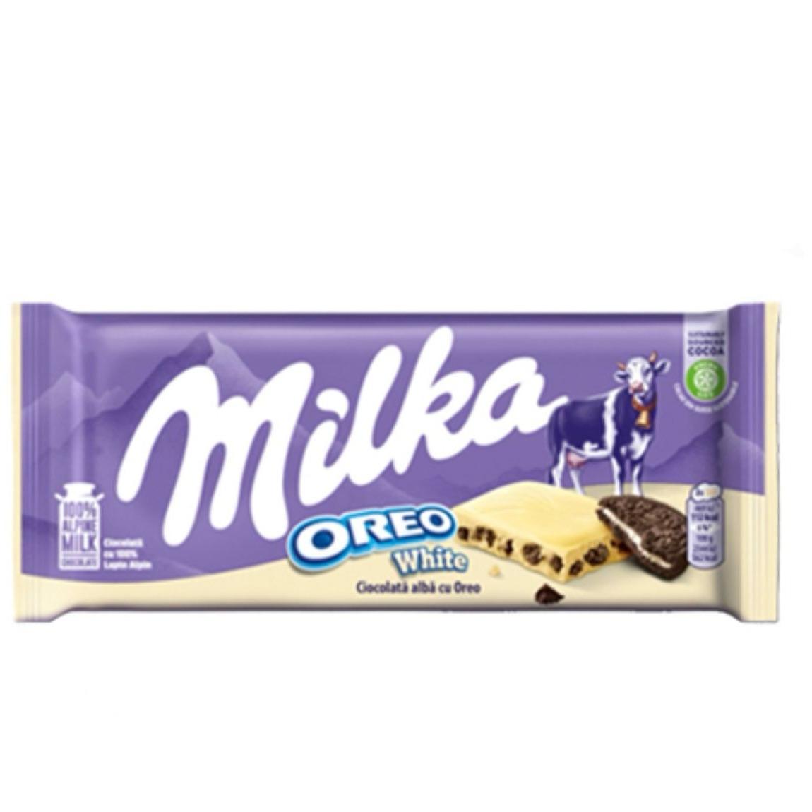 Milka Oreo White