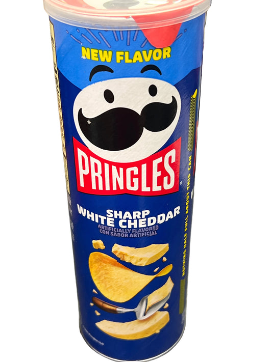 Pringles Sharp White Cheddar