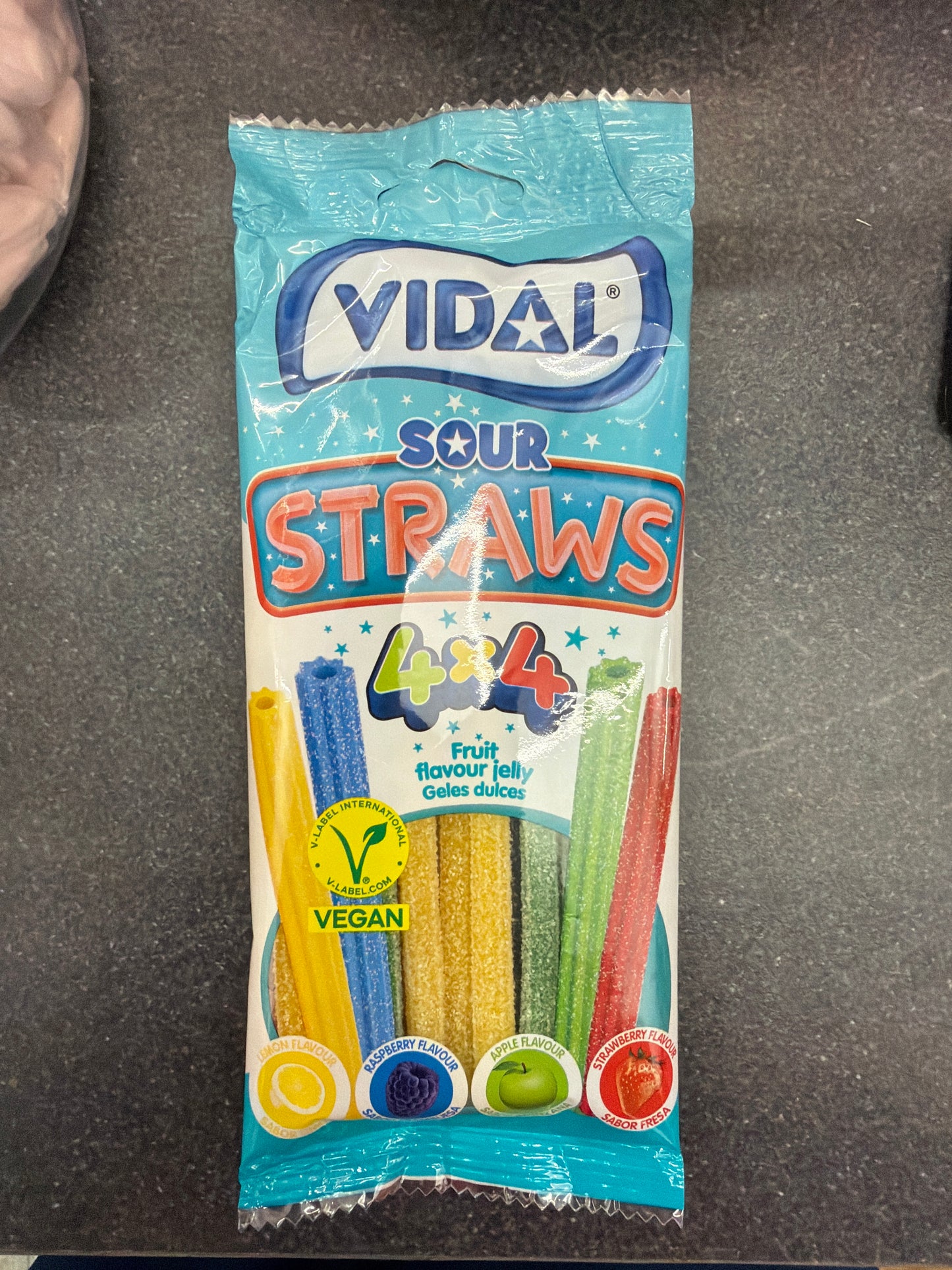 Vidal sour straws