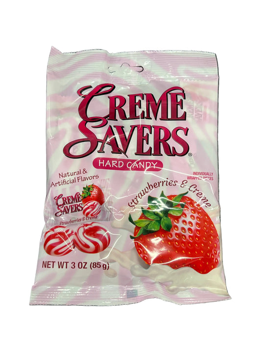 Creme savers strawberry & Cream 85g