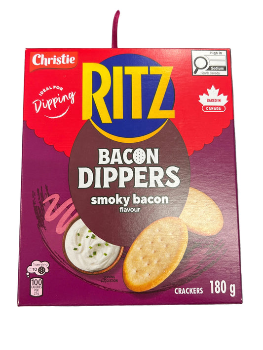 Ritz smoky Bacon Dippers box