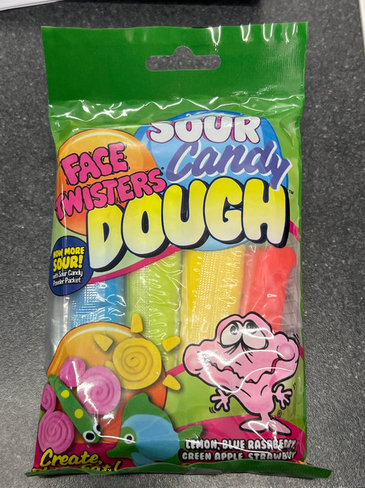 Face Twisters Sour Candy Dough