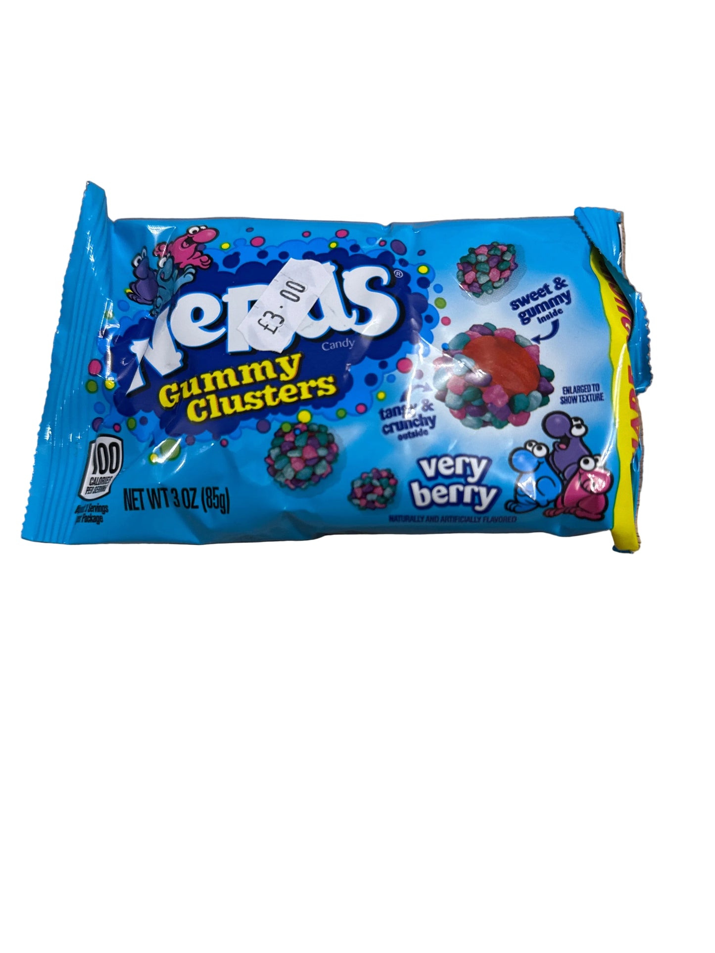Nerds gummy cluster very berry 85g