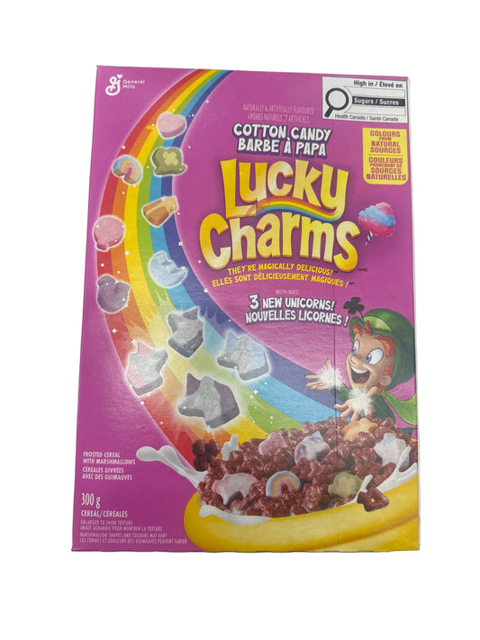 Lucky Charms Cotton Candy Cereal
