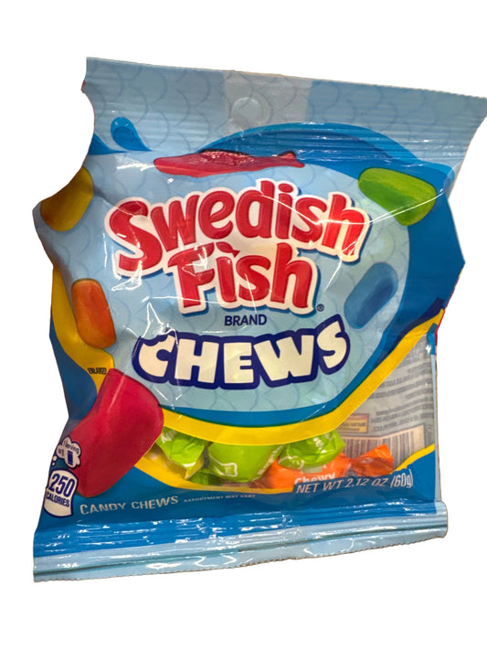 Swedish fish chews bag