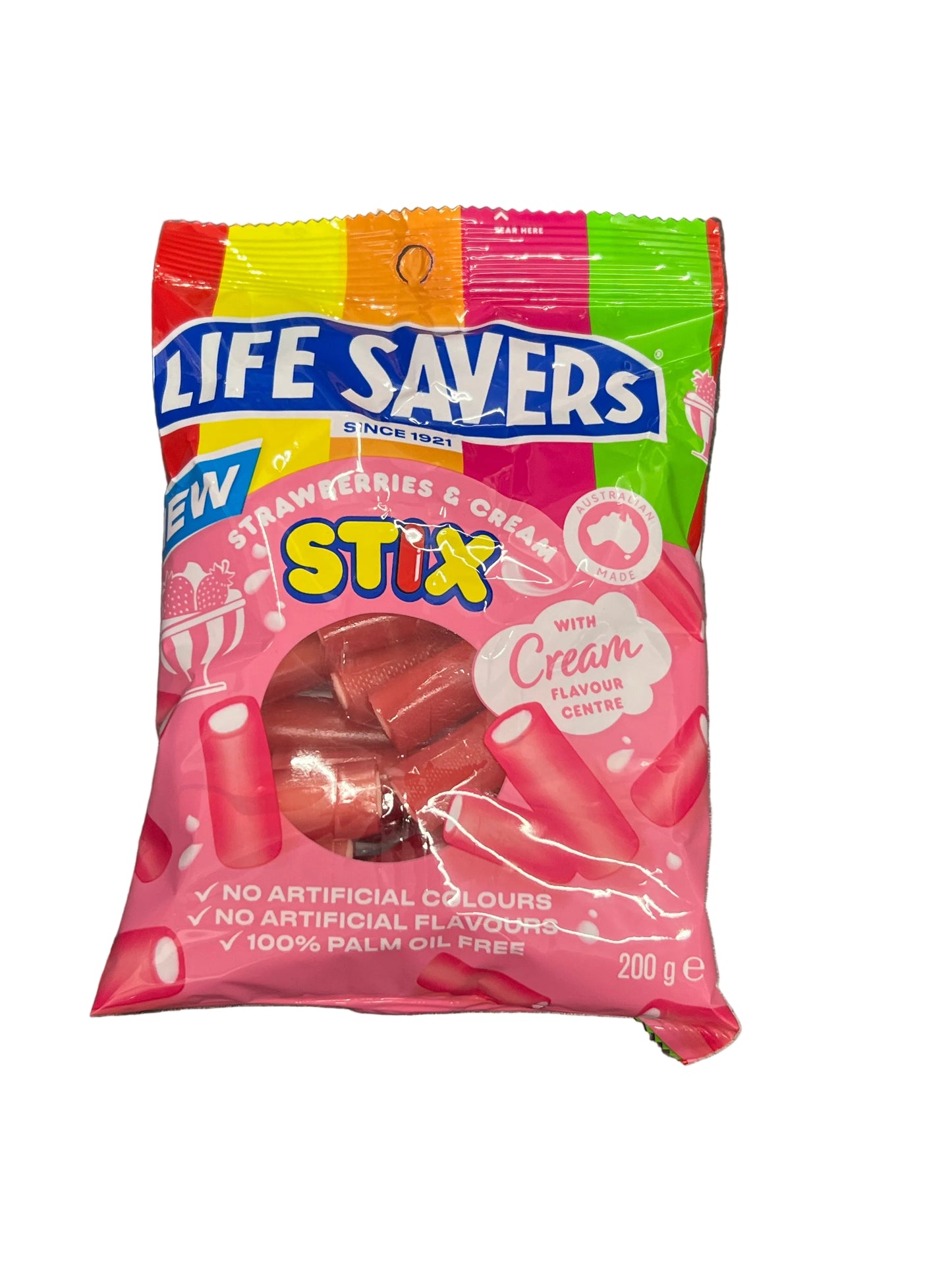 Life Savers Stix Strawberry & Cream