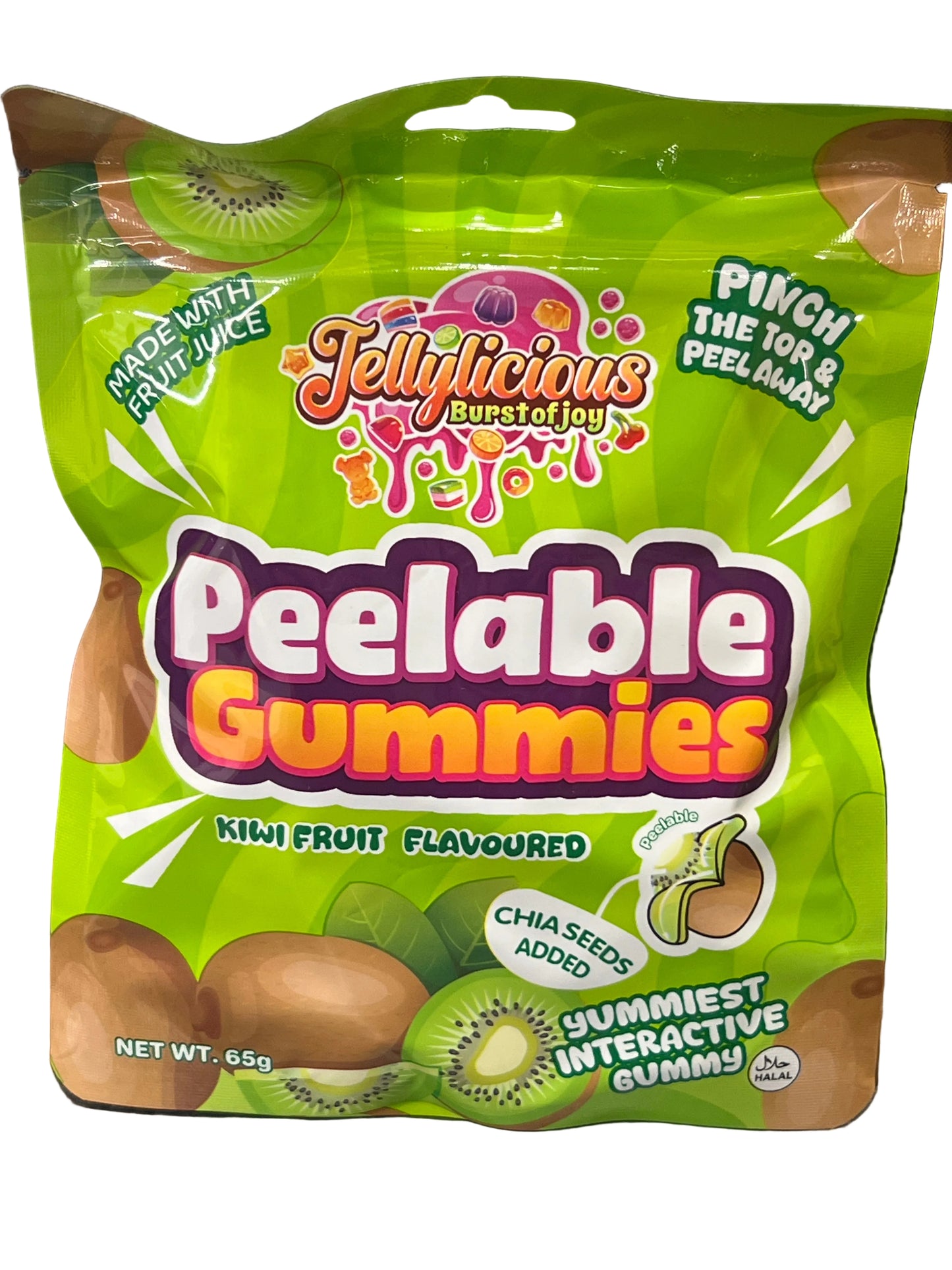 Peelable Gummies Kiwi