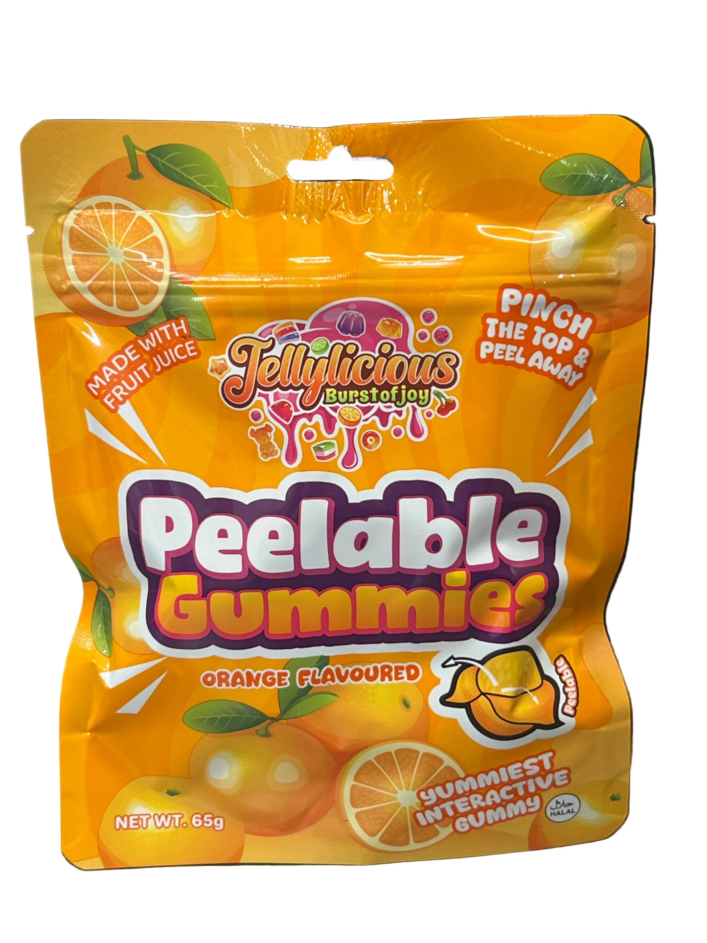 Peelable Gummies Orange